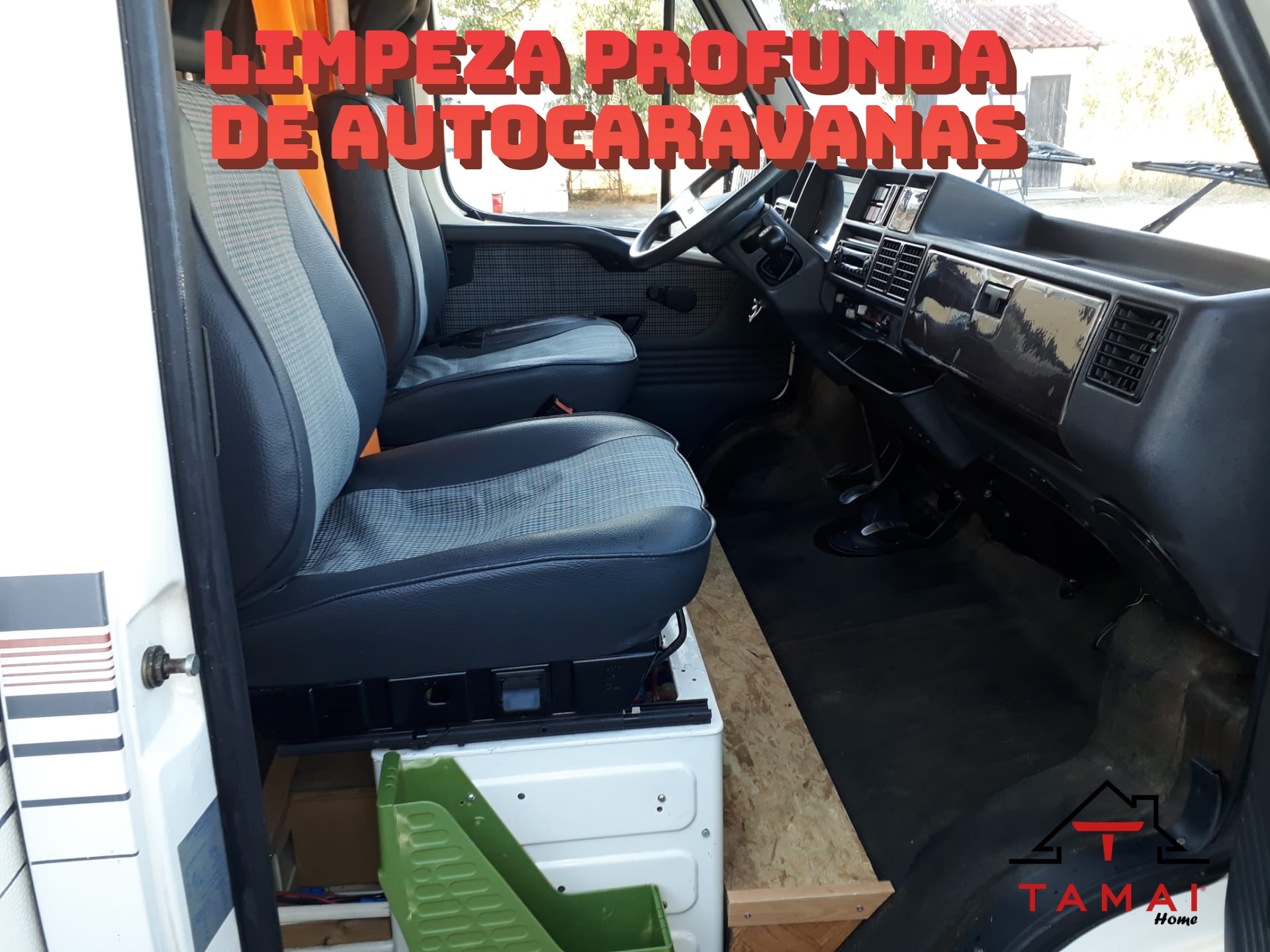limpeza de autocaravanas antigas