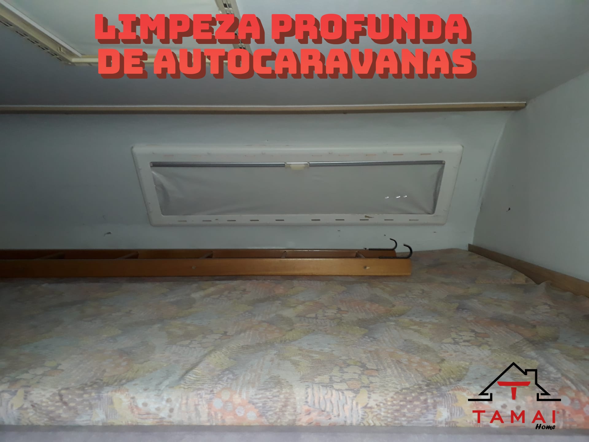 limpeza de autocaravanas antigas