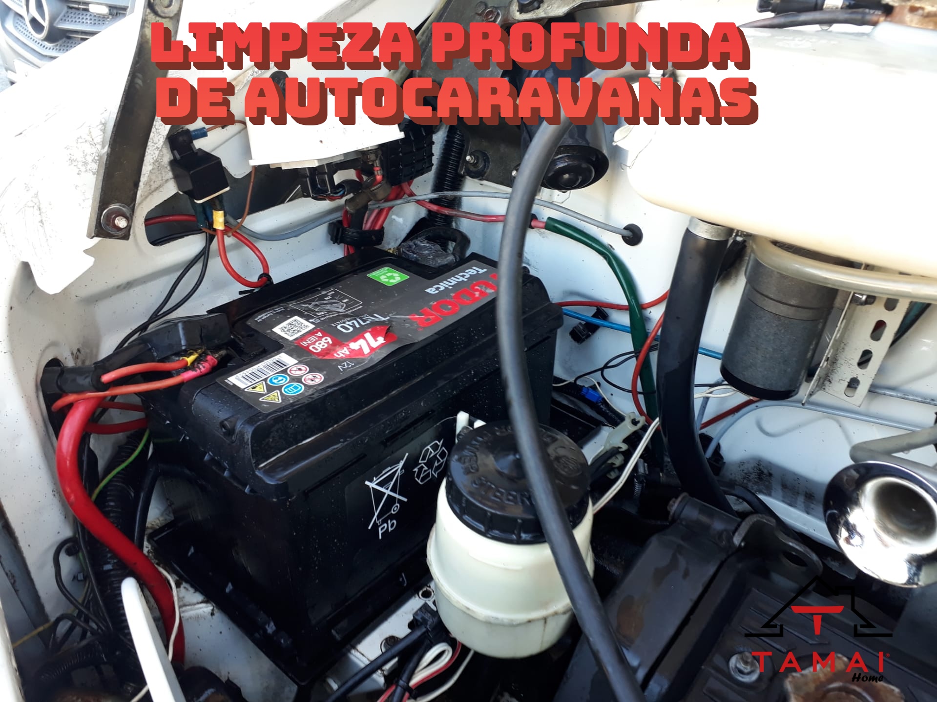 limpeza de autocaravanas antigas