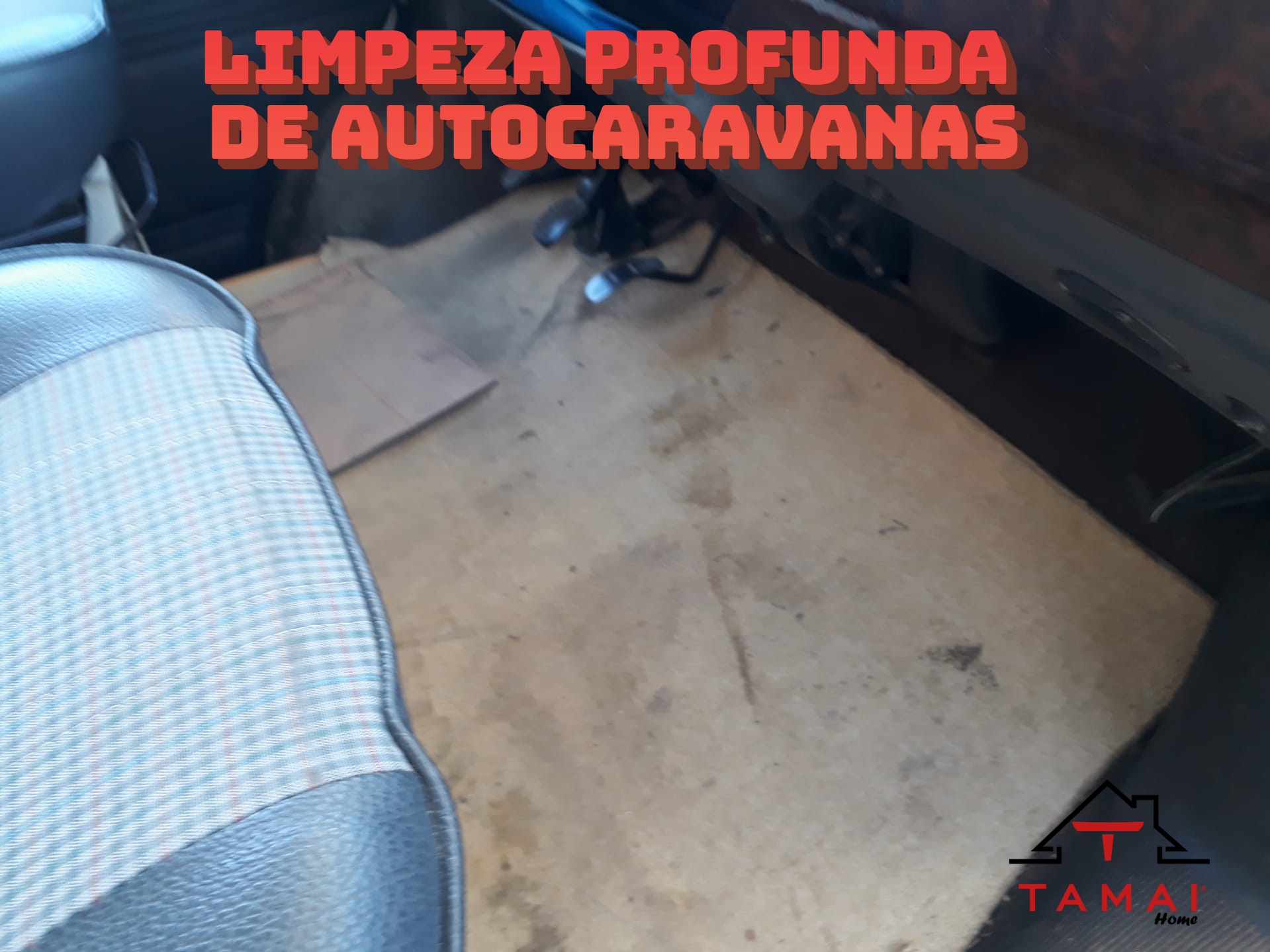 limpeza de autocaravanas antigas