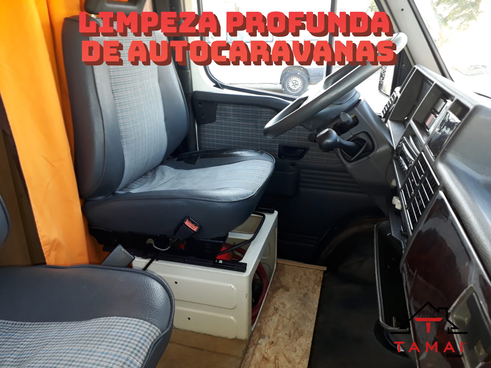 limpeza de autocaravanas antigas