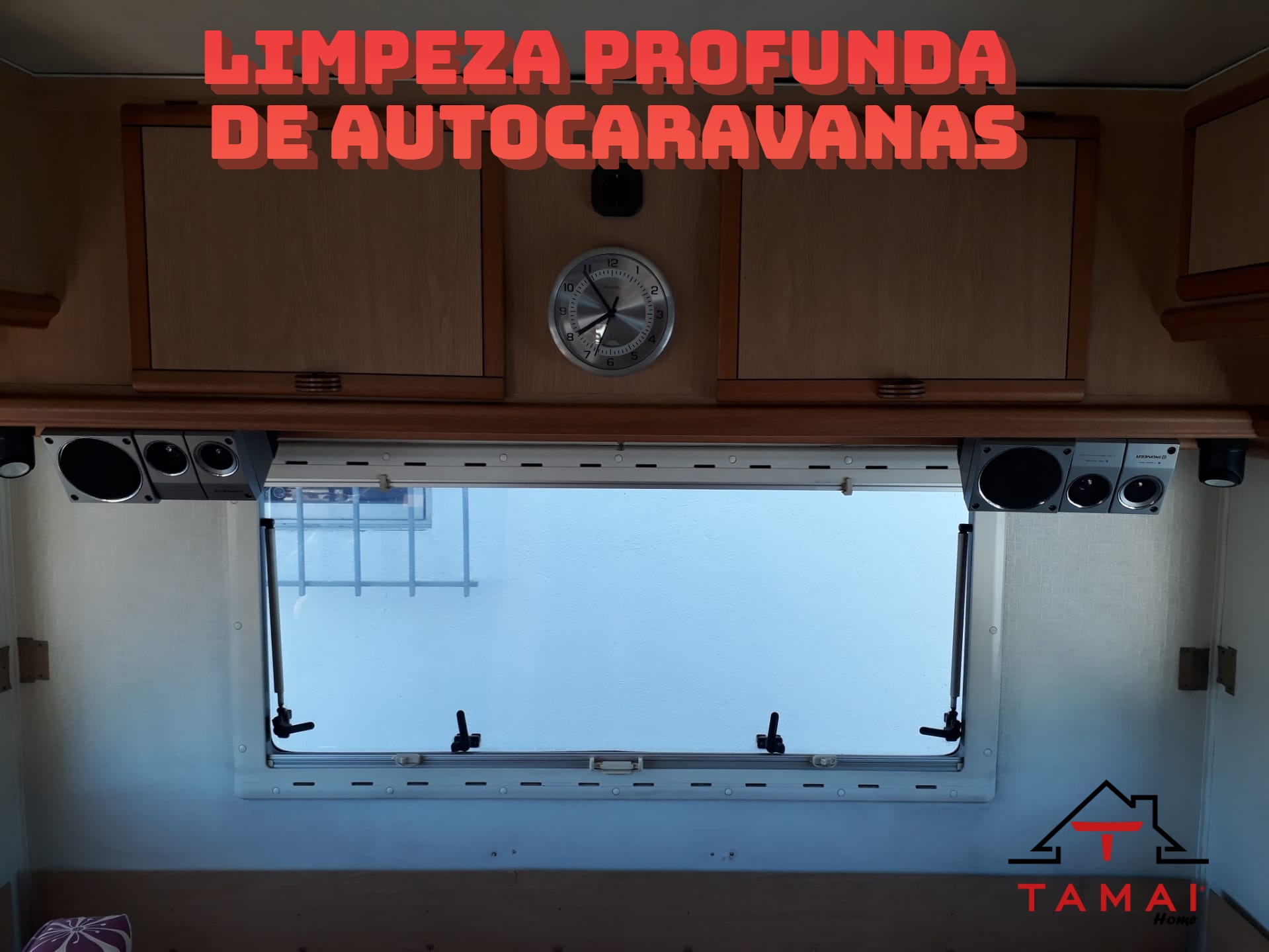 limpeza de autocaravanas antigas