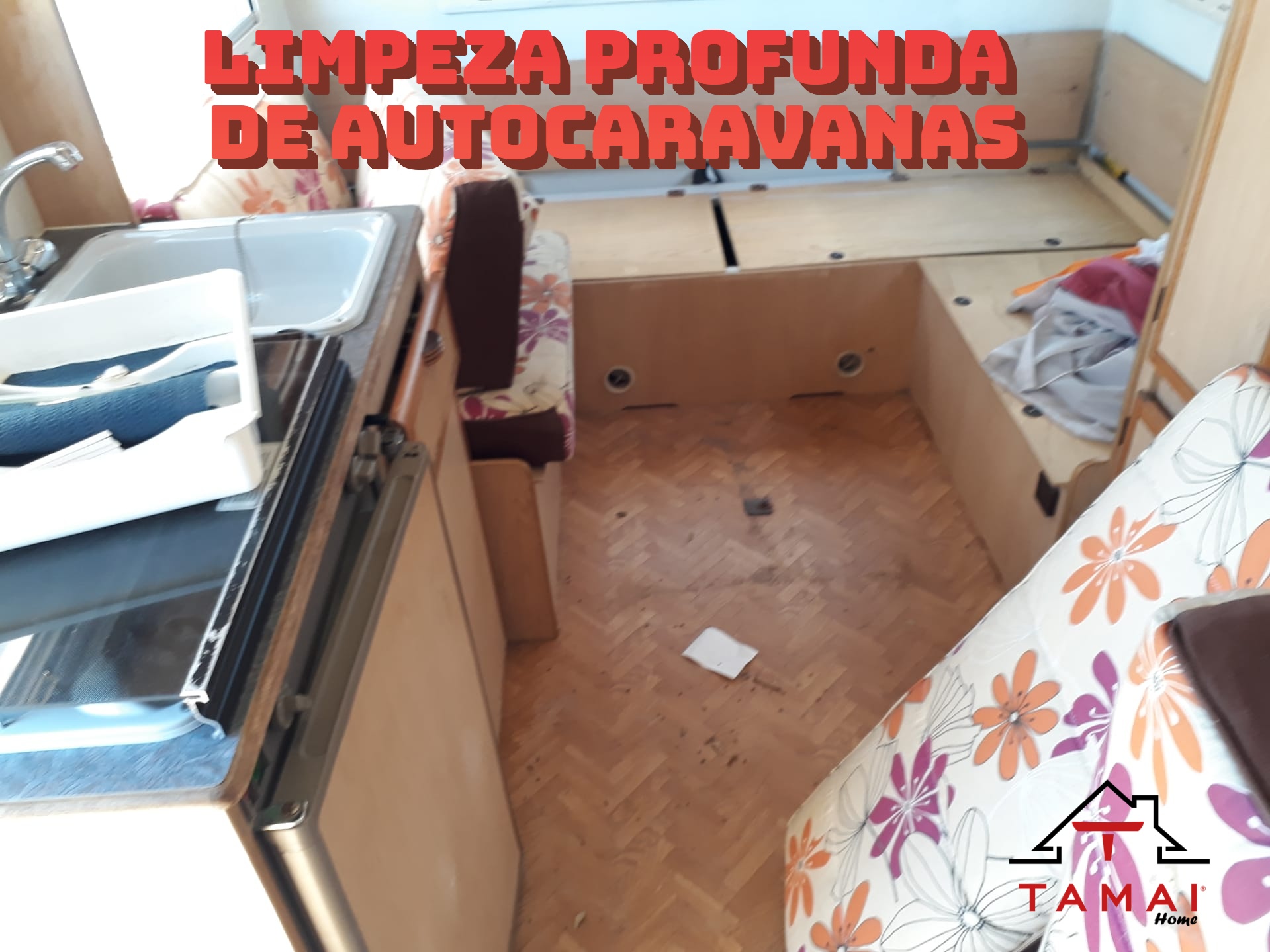 limpeza de autocaravanas antigas