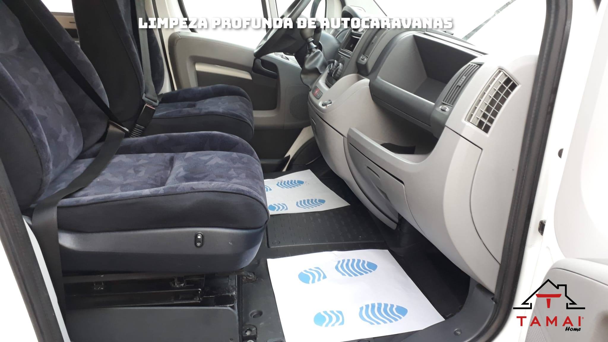 limpeza profunda de autocaravanas