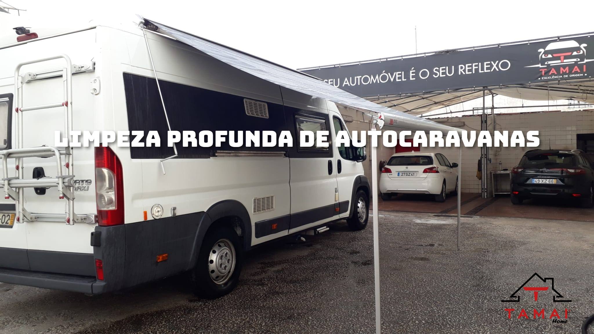 limpeza profunda de autocaravanas