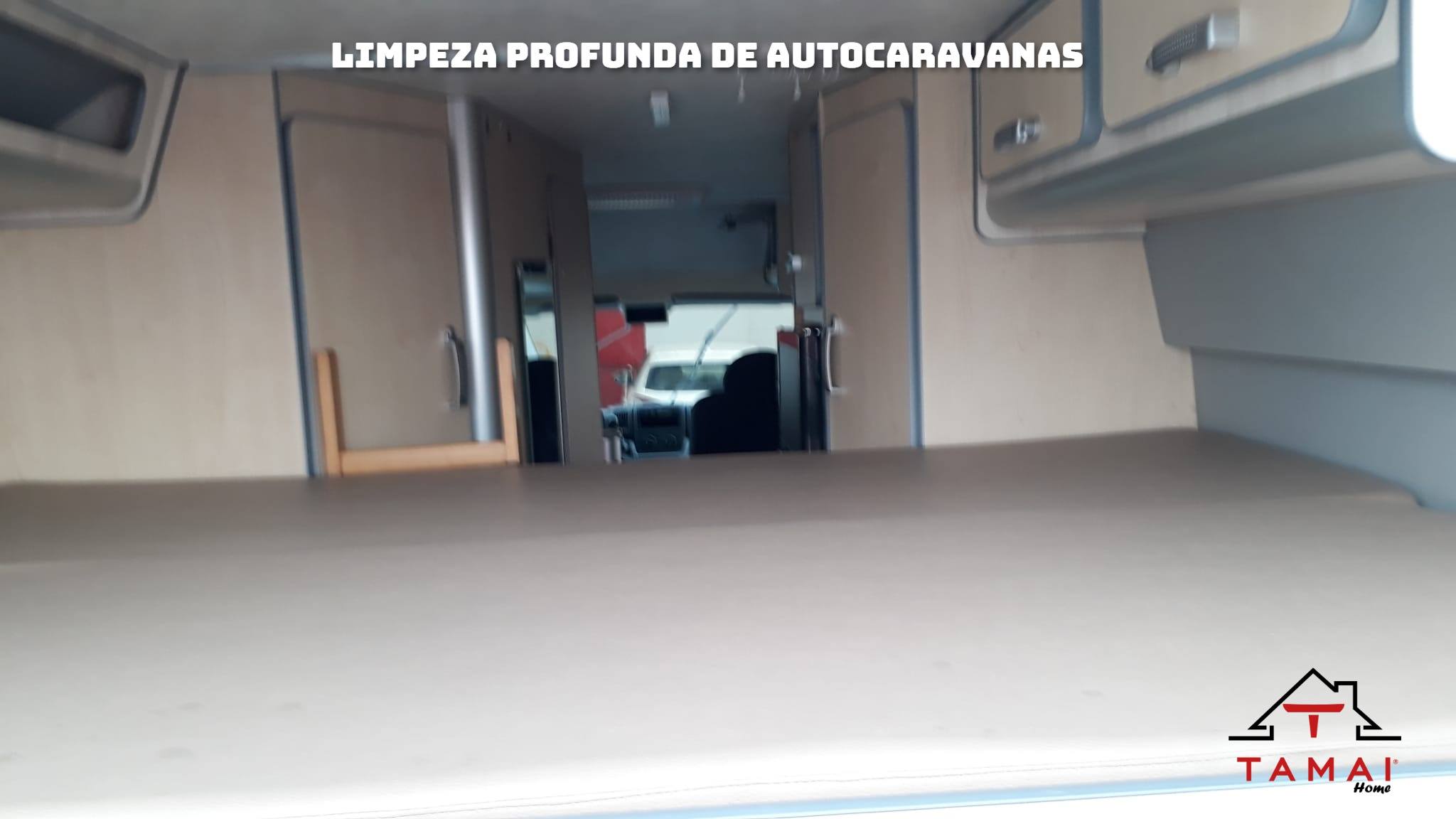 limpeza profunda de autocaravanas