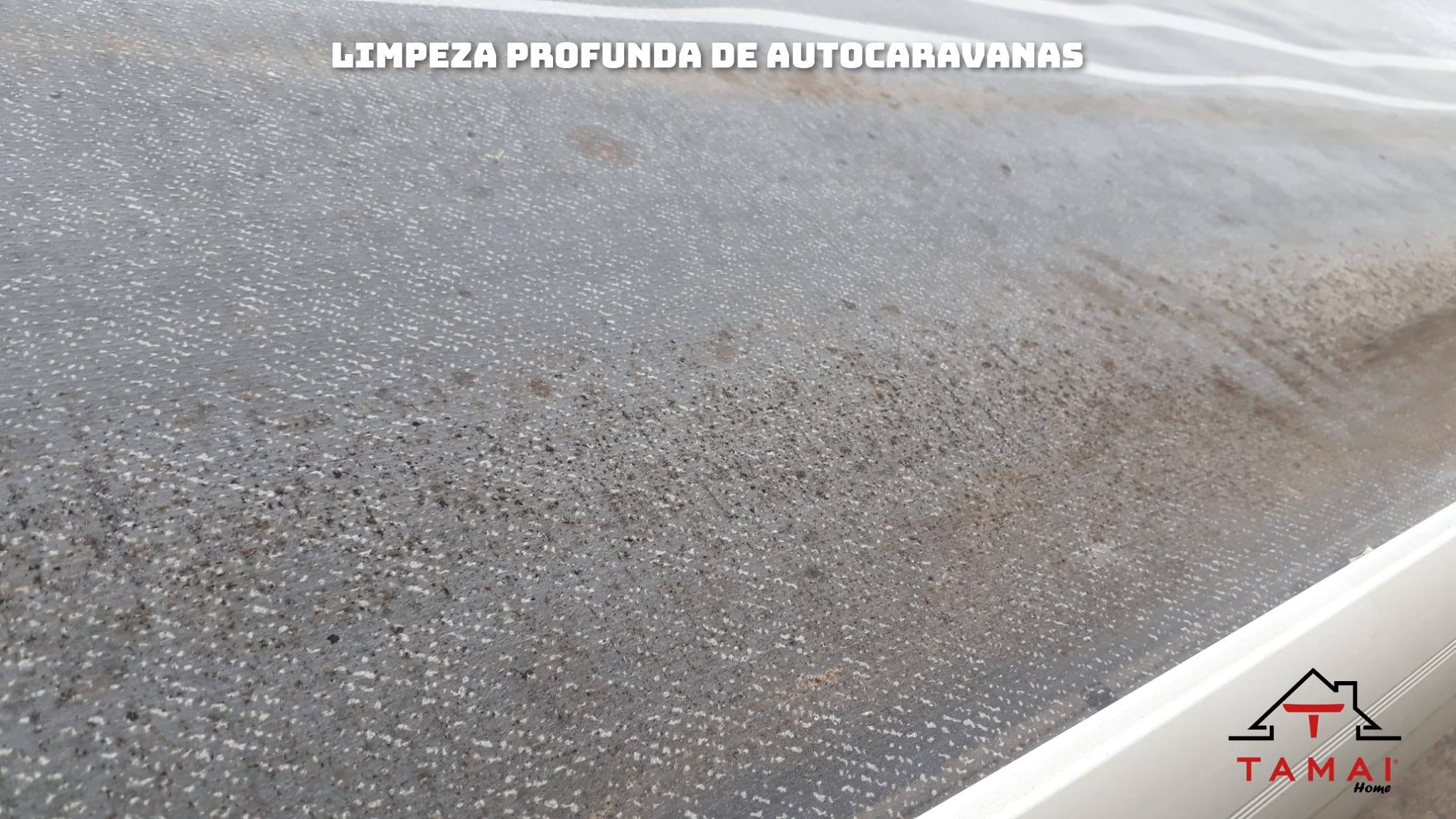 limpeza profunda de autocaravanas