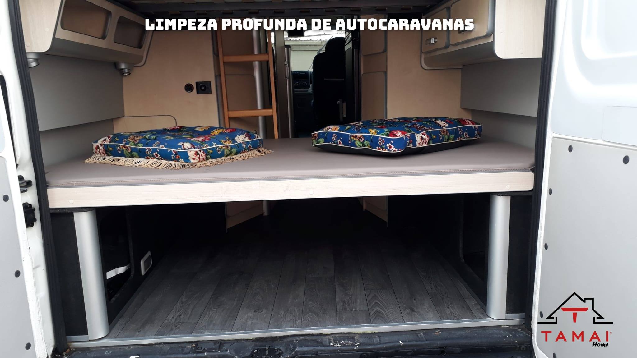 limpeza profunda de autocaravanas