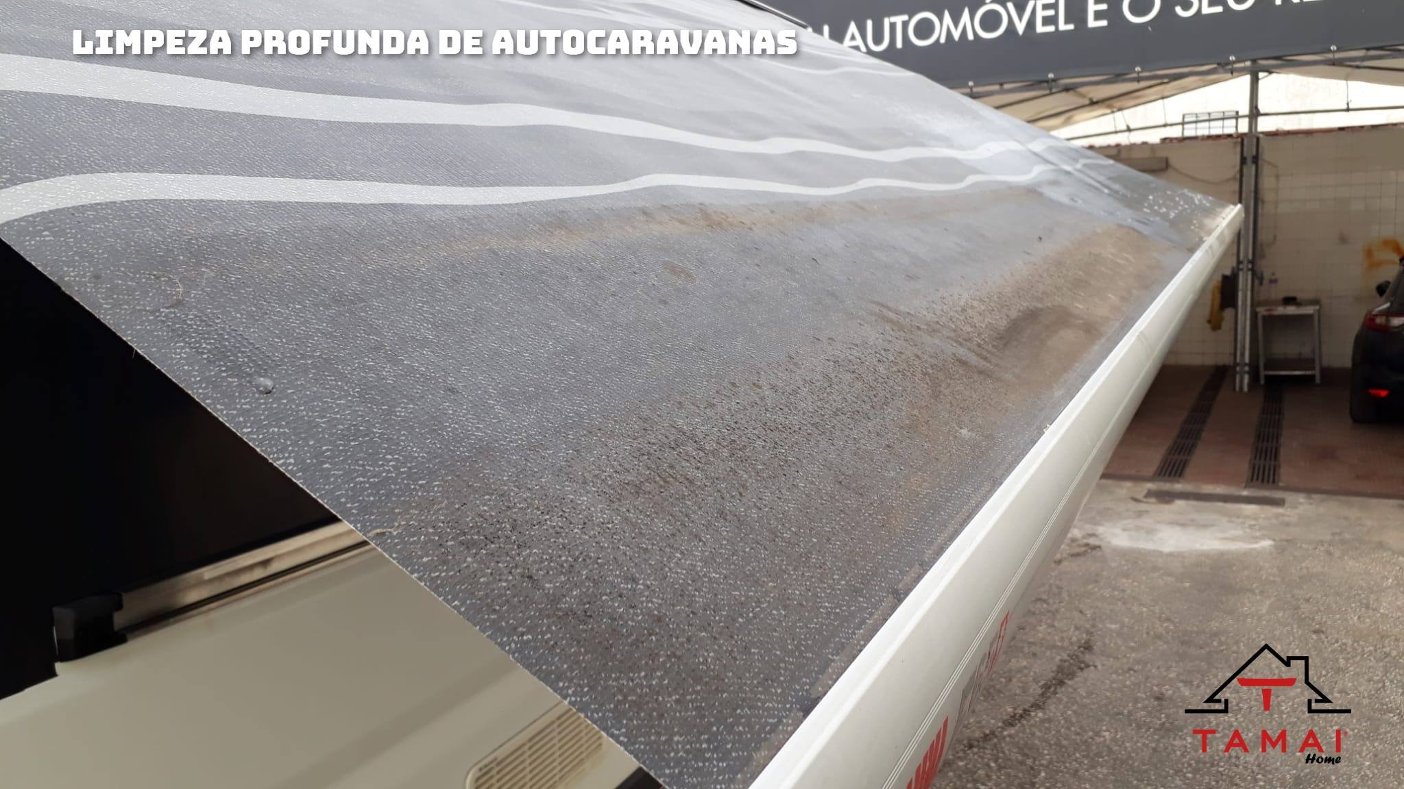 limpeza profunda de autocaravanas