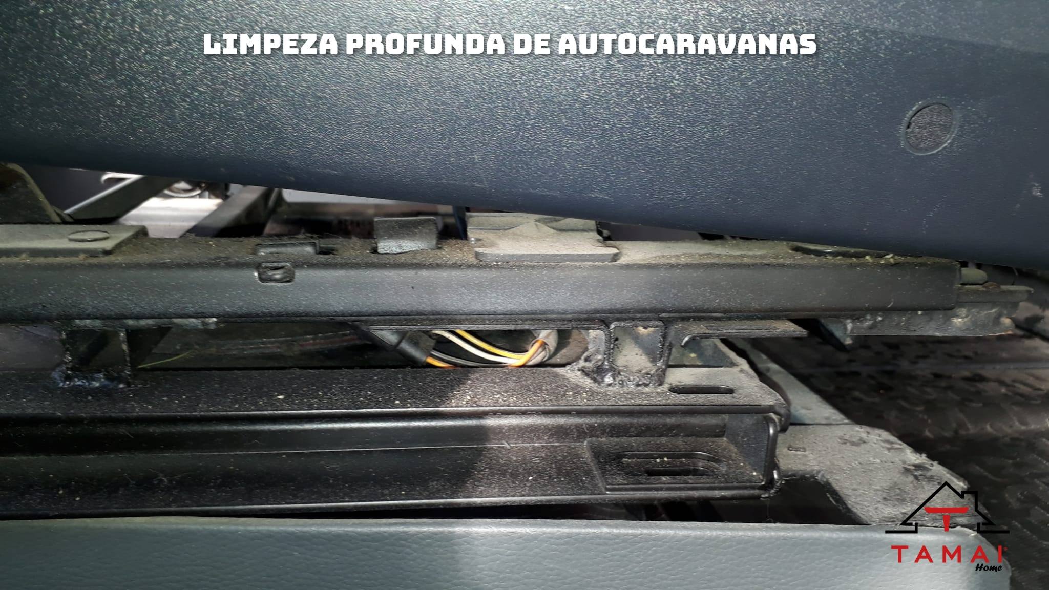 limpeza profunda de autocaravanas