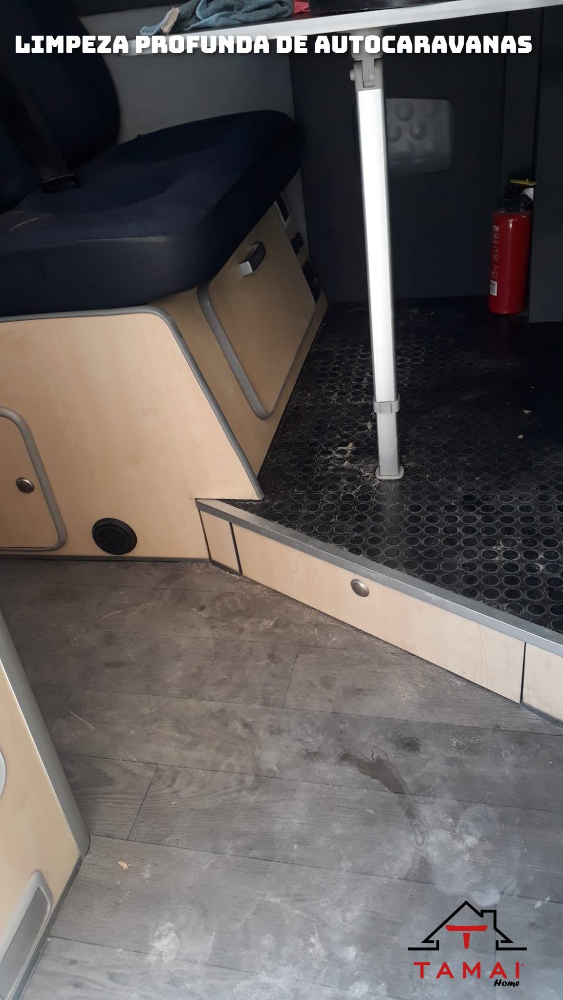 limpeza profunda de autocaravanas
