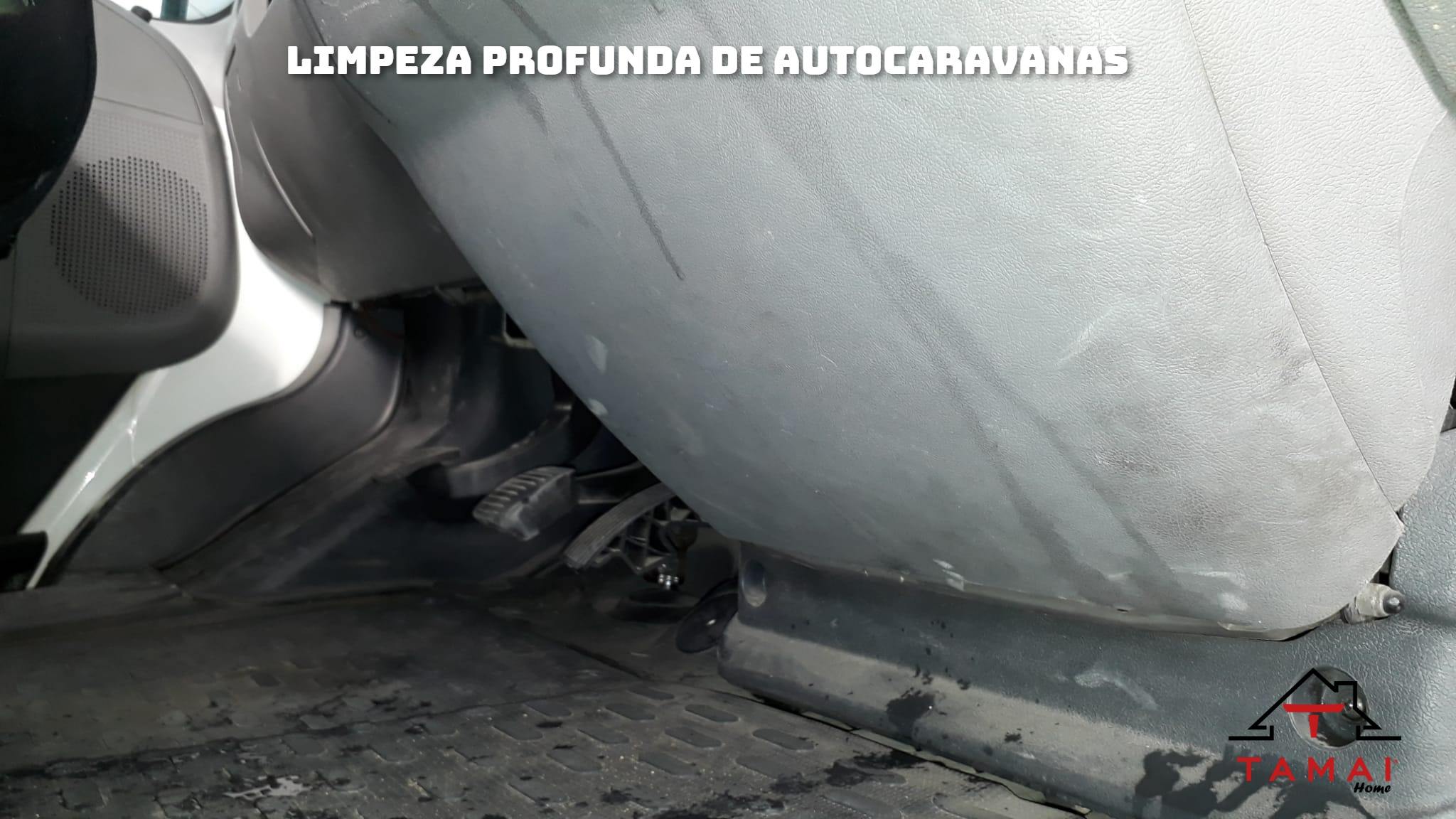 limpeza profunda de autocaravanas