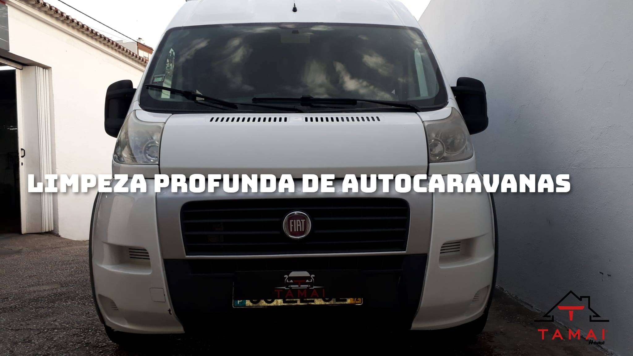limpeza profunda de autocaravanas