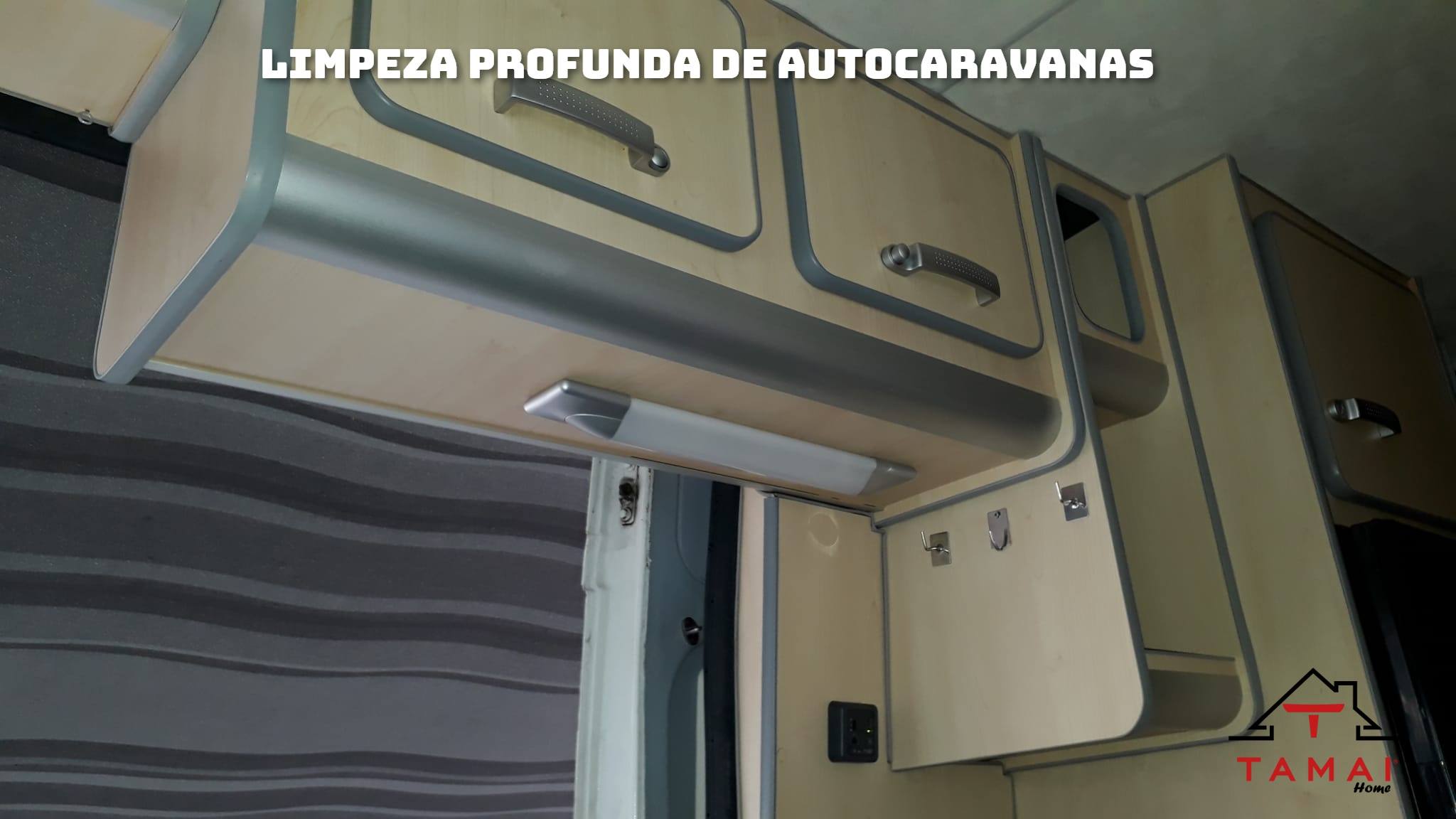 limpeza profunda de autocaravanas