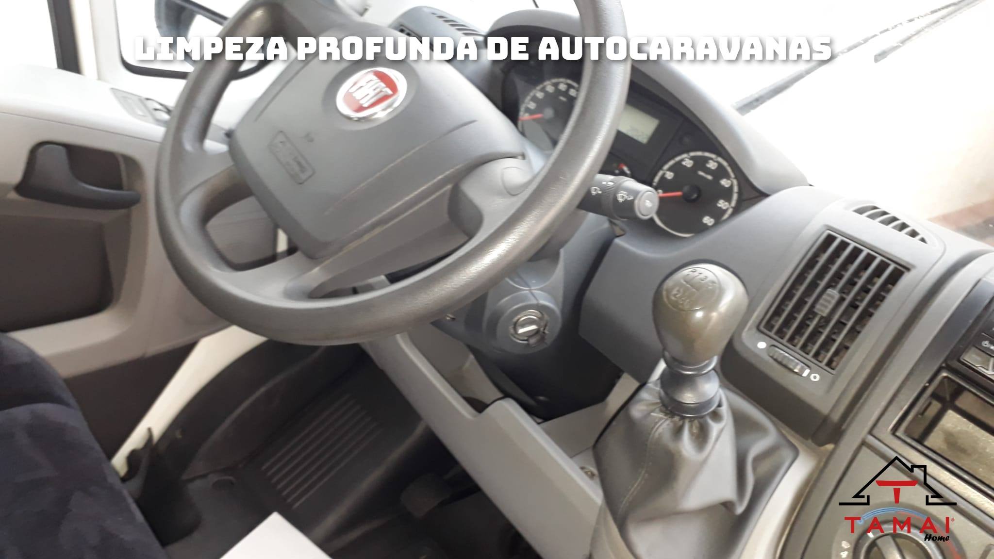 limpeza profunda de autocaravanas