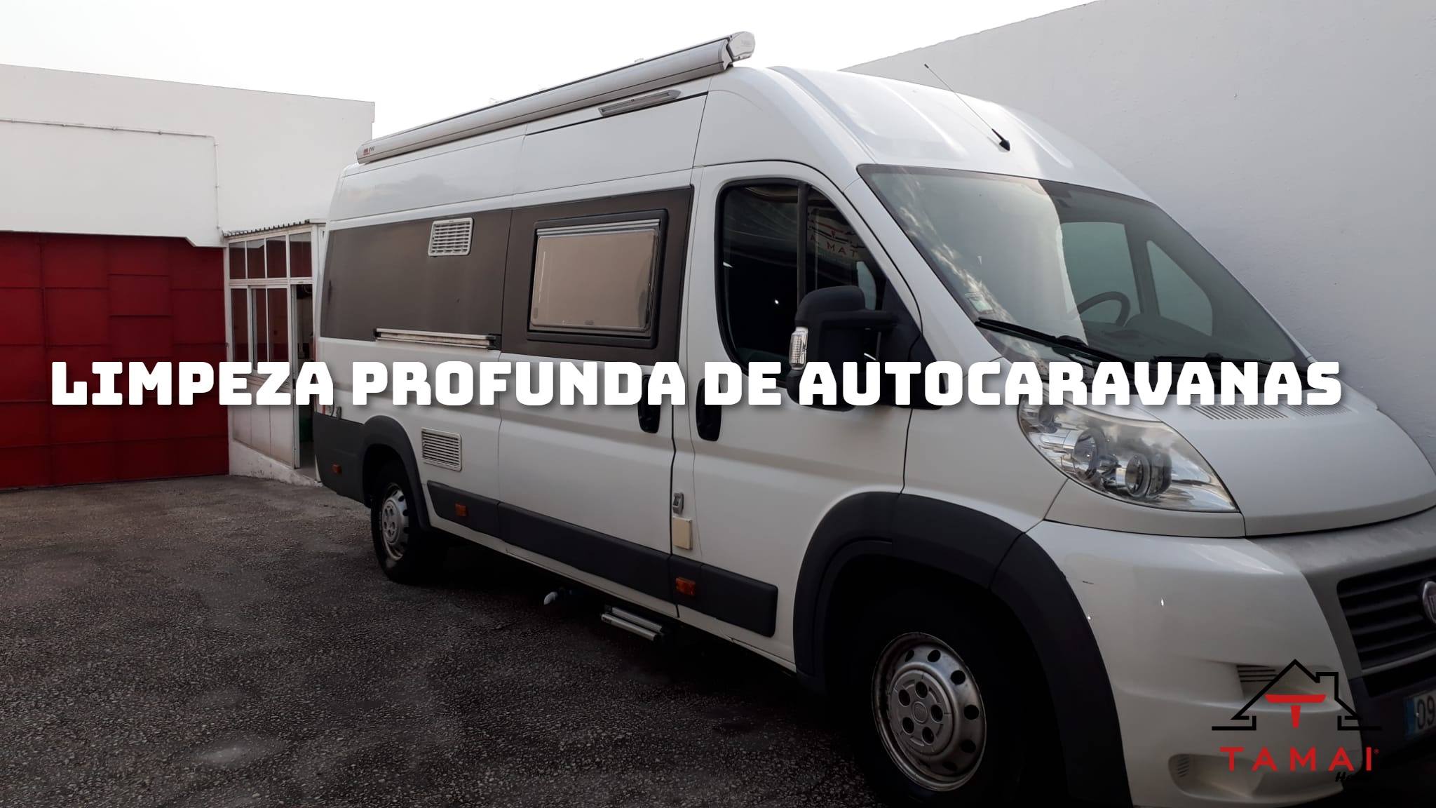 limpeza profunda de autocaravanas