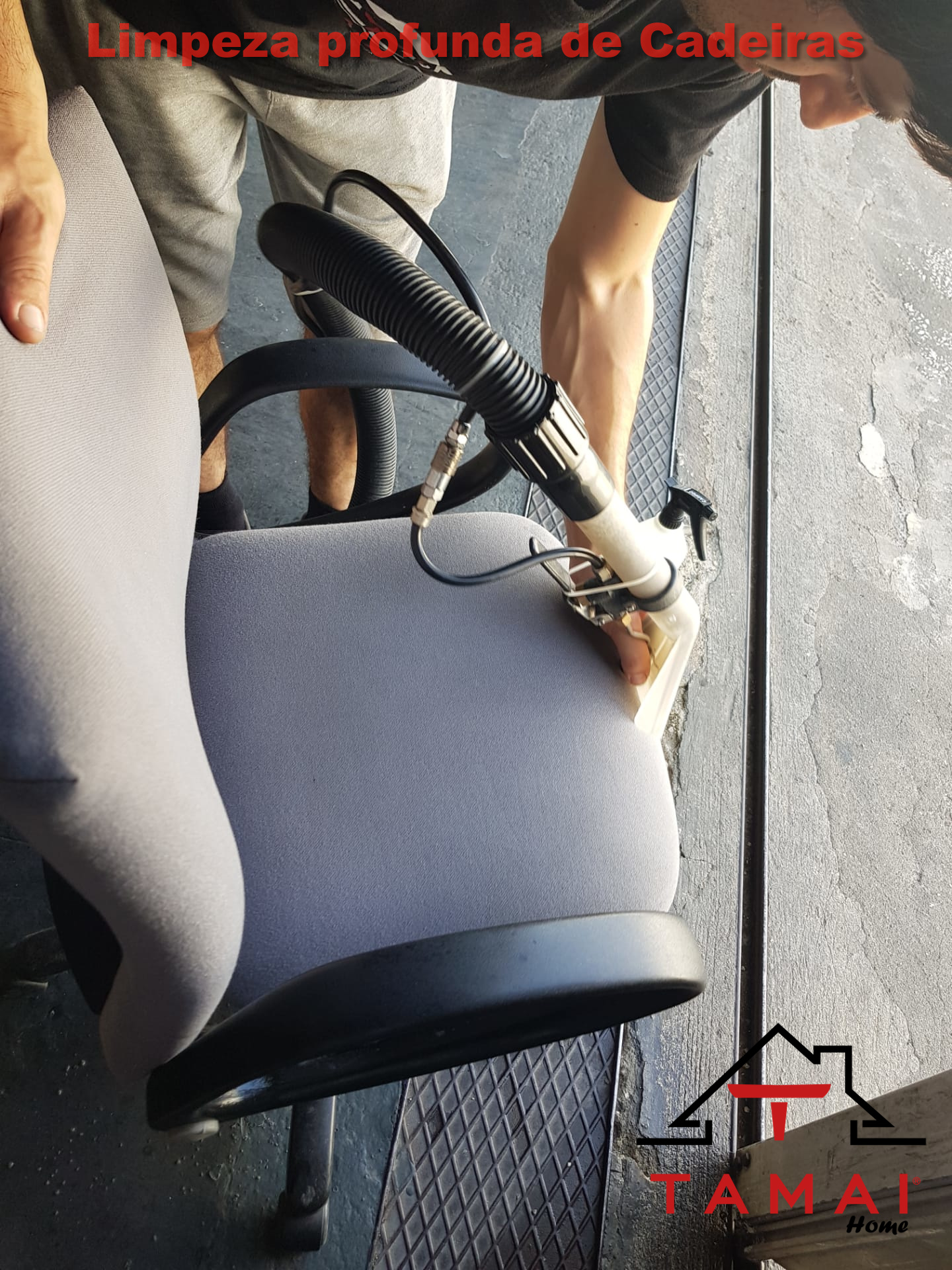 Limpeza de cadeiras