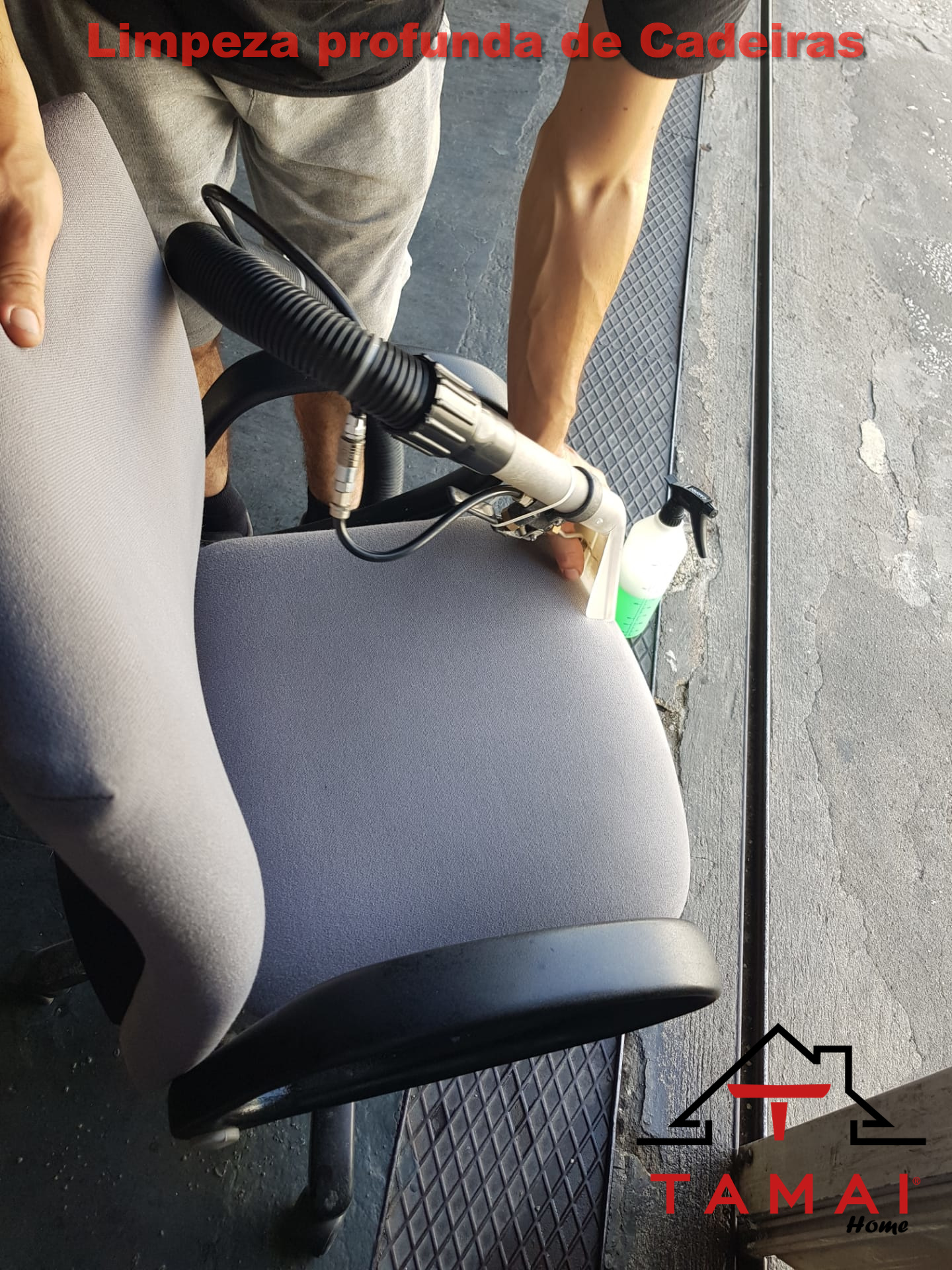 Limpeza de cadeiras