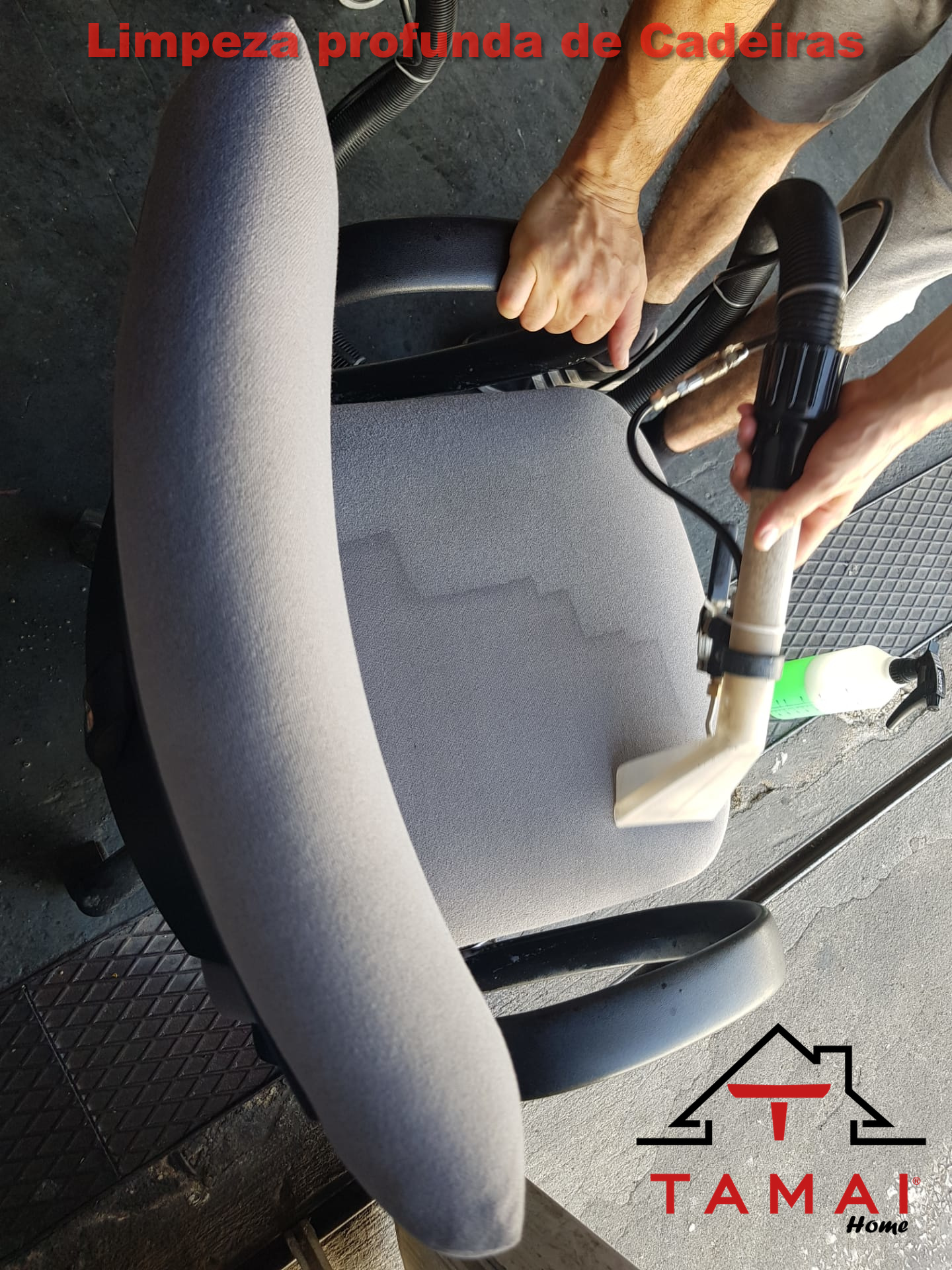 Limpeza de cadeiras