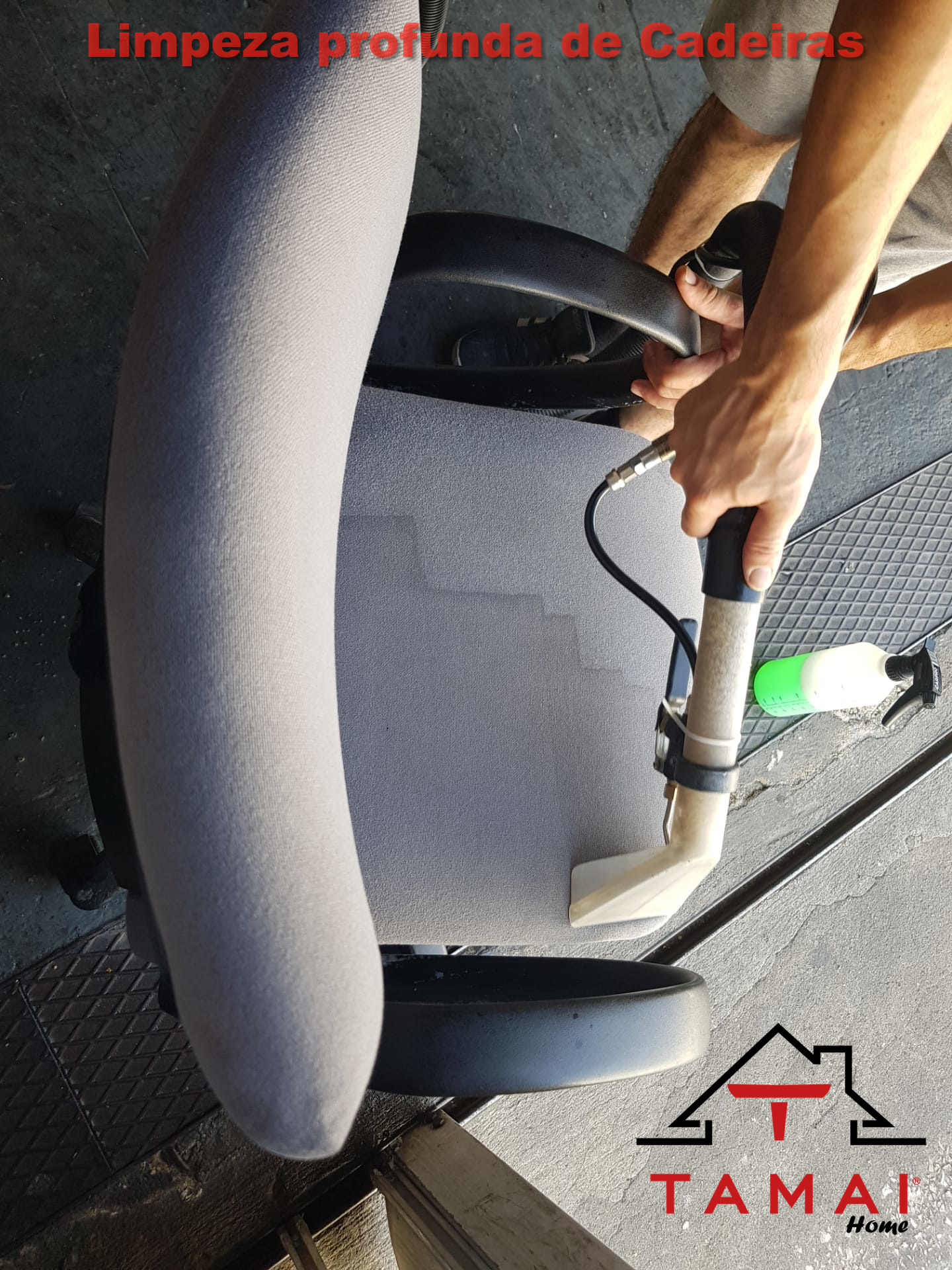 Limpeza de cadeiras