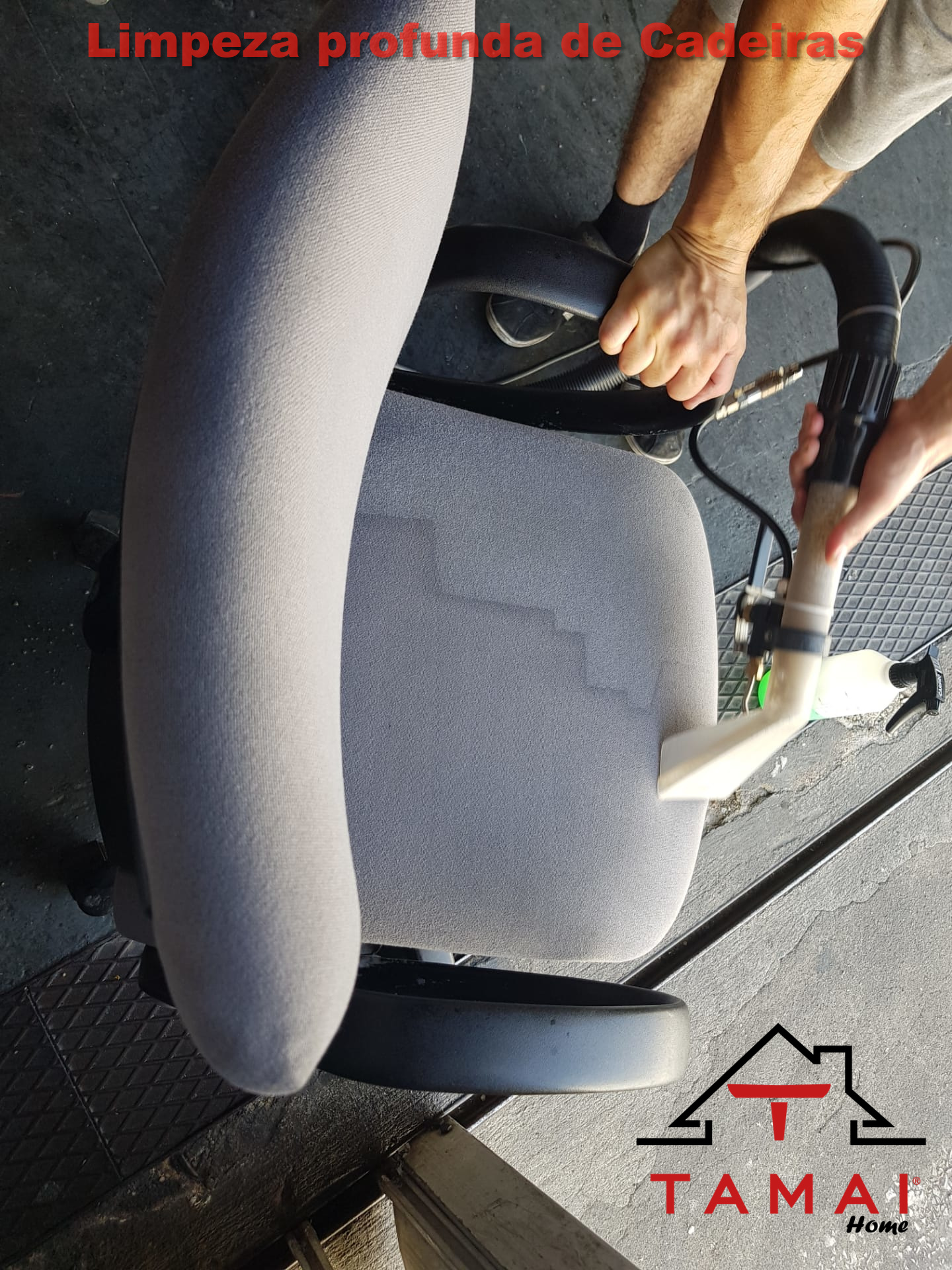 Limpeza de cadeiras