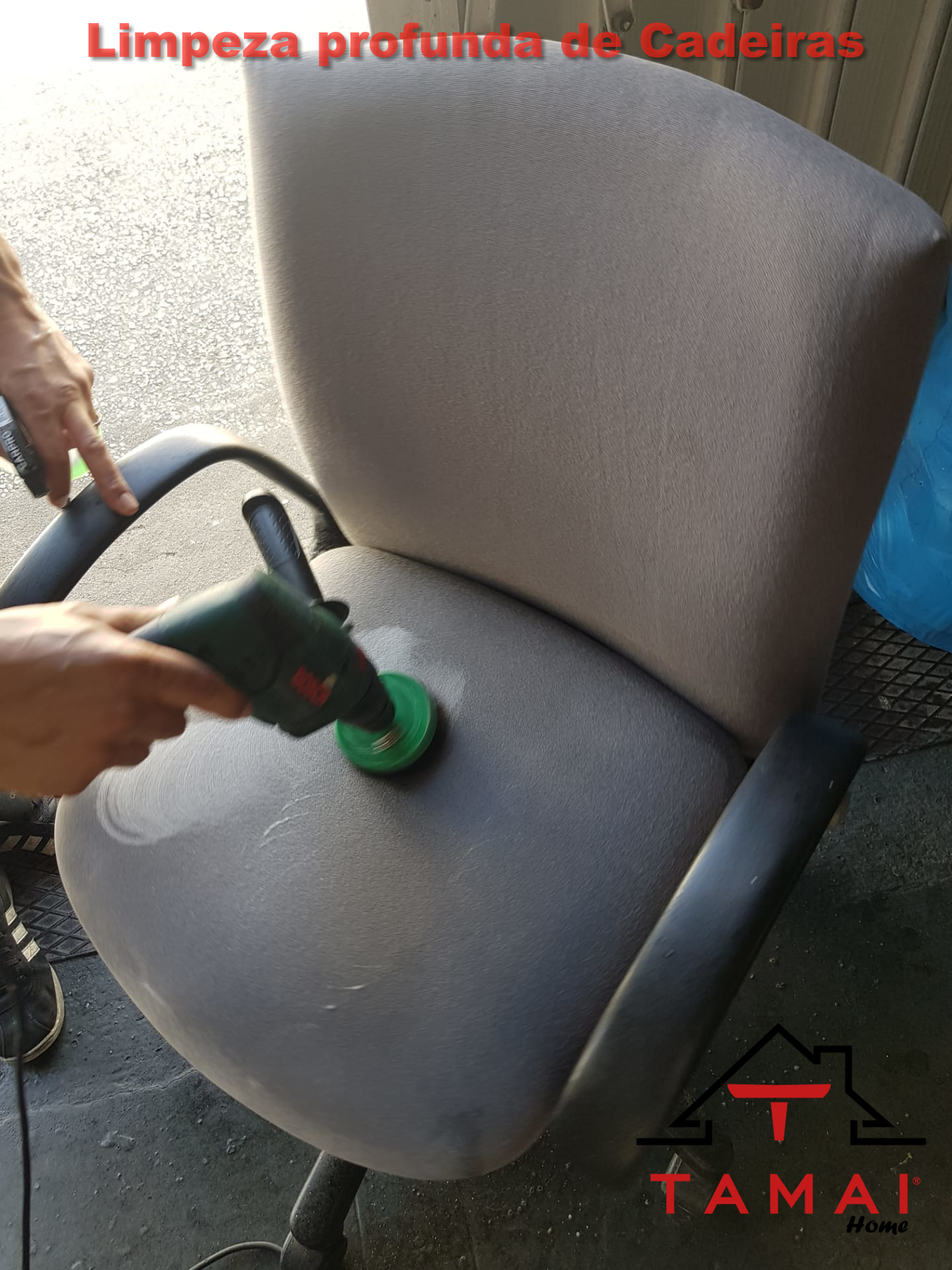Limpeza de cadeiras