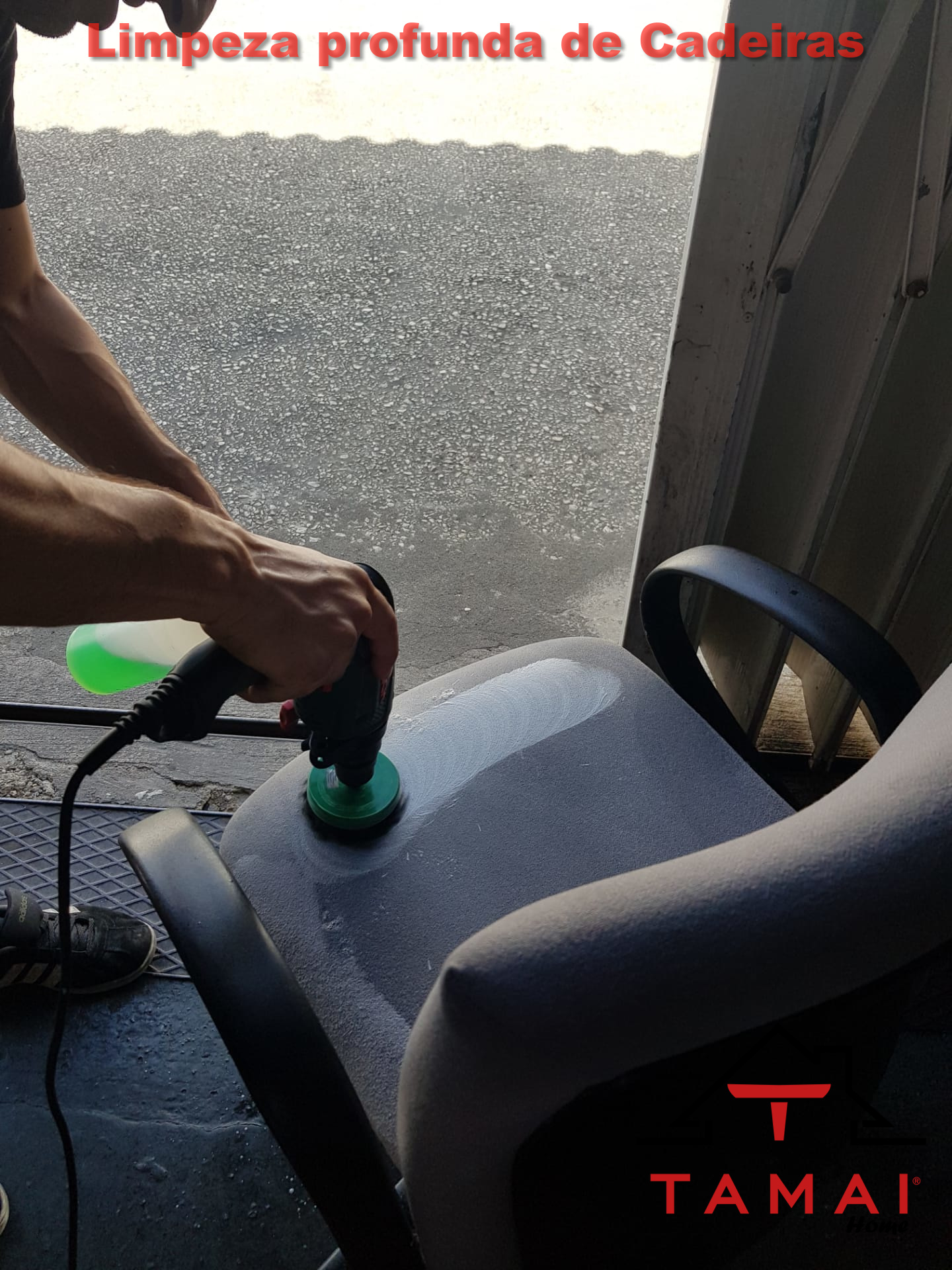 Limpeza de cadeiras