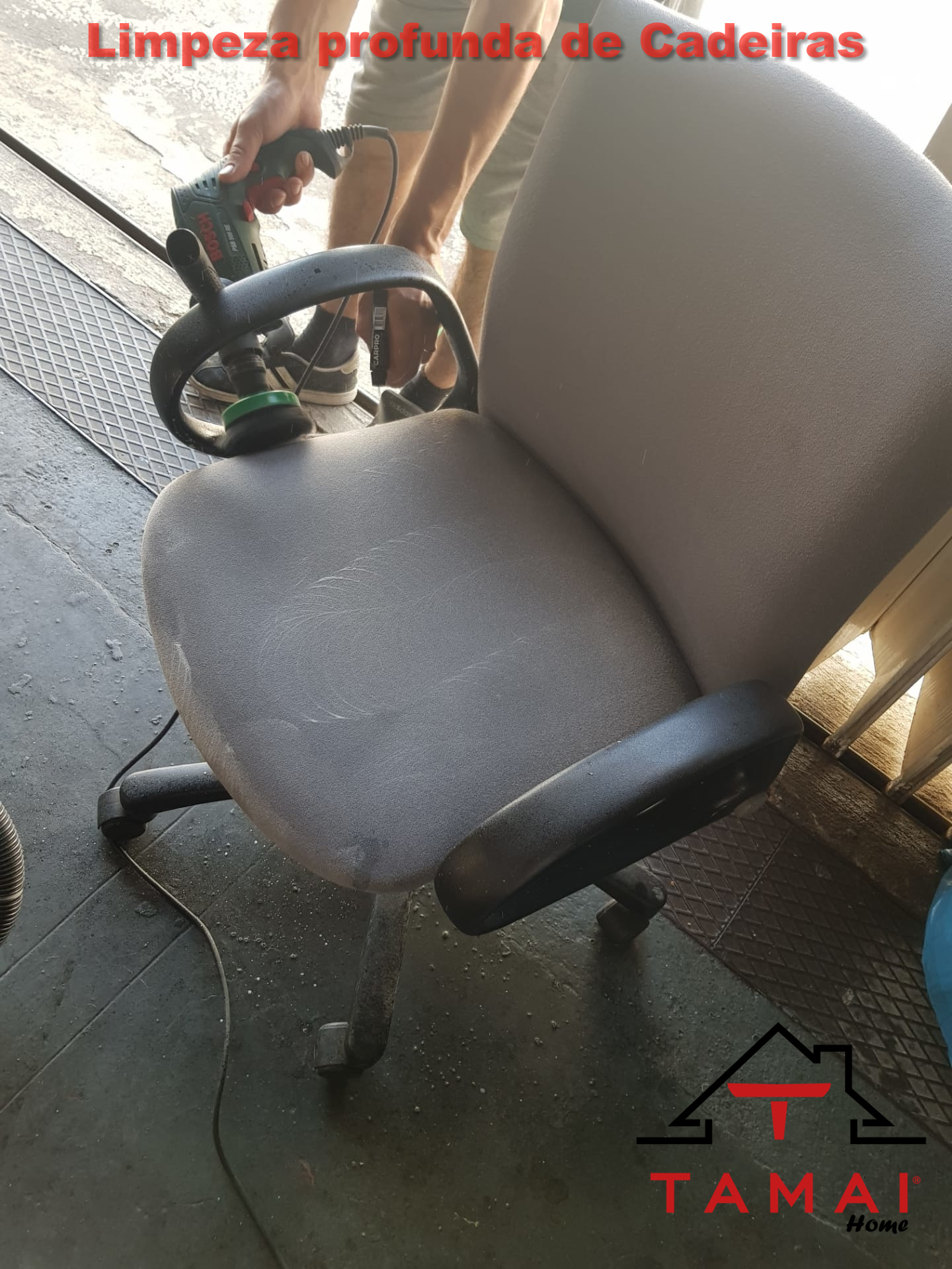 Limpeza de cadeiras