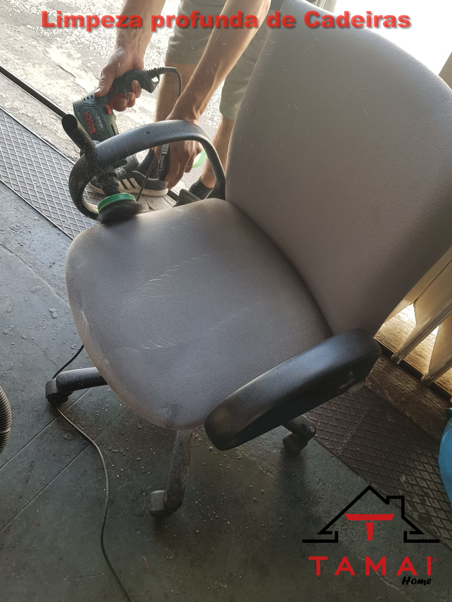 Limpeza de cadeiras