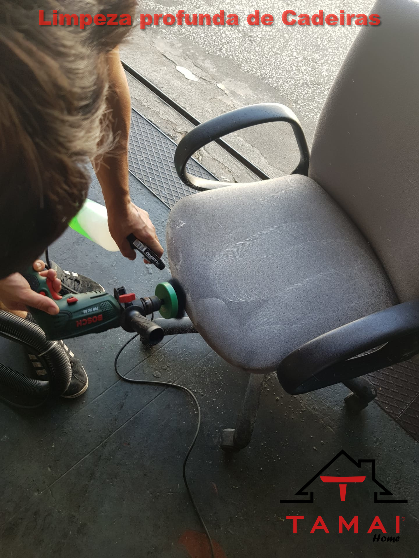 Limpeza de cadeiras