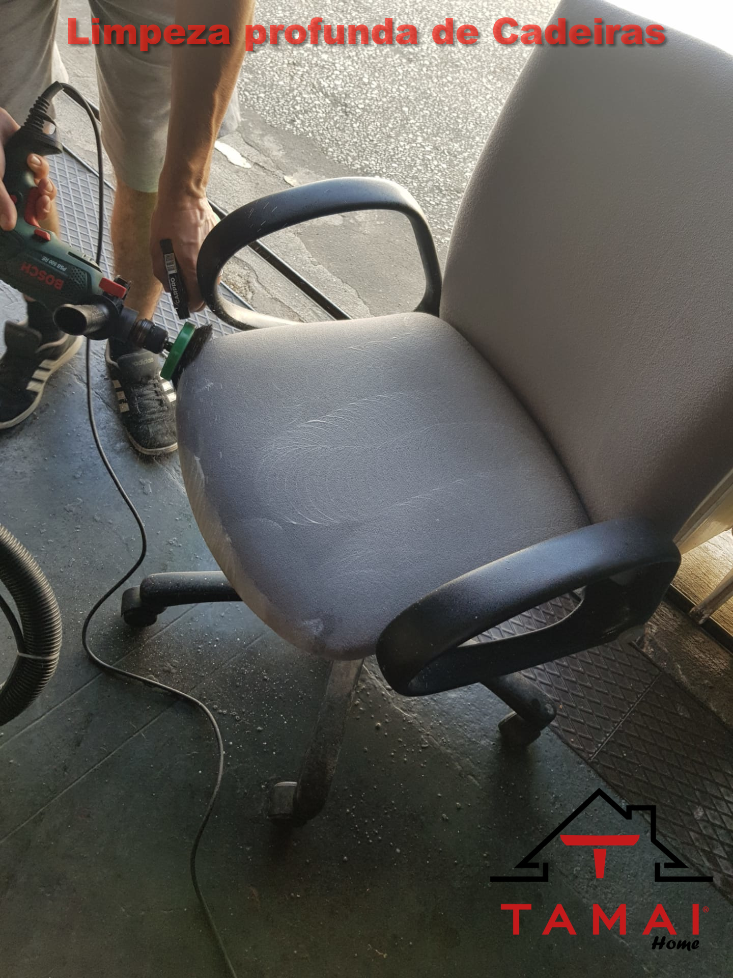 Limpeza de cadeiras