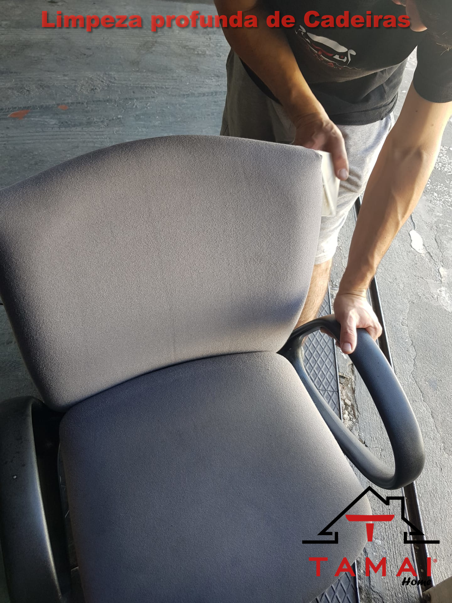 Limpeza de cadeiras