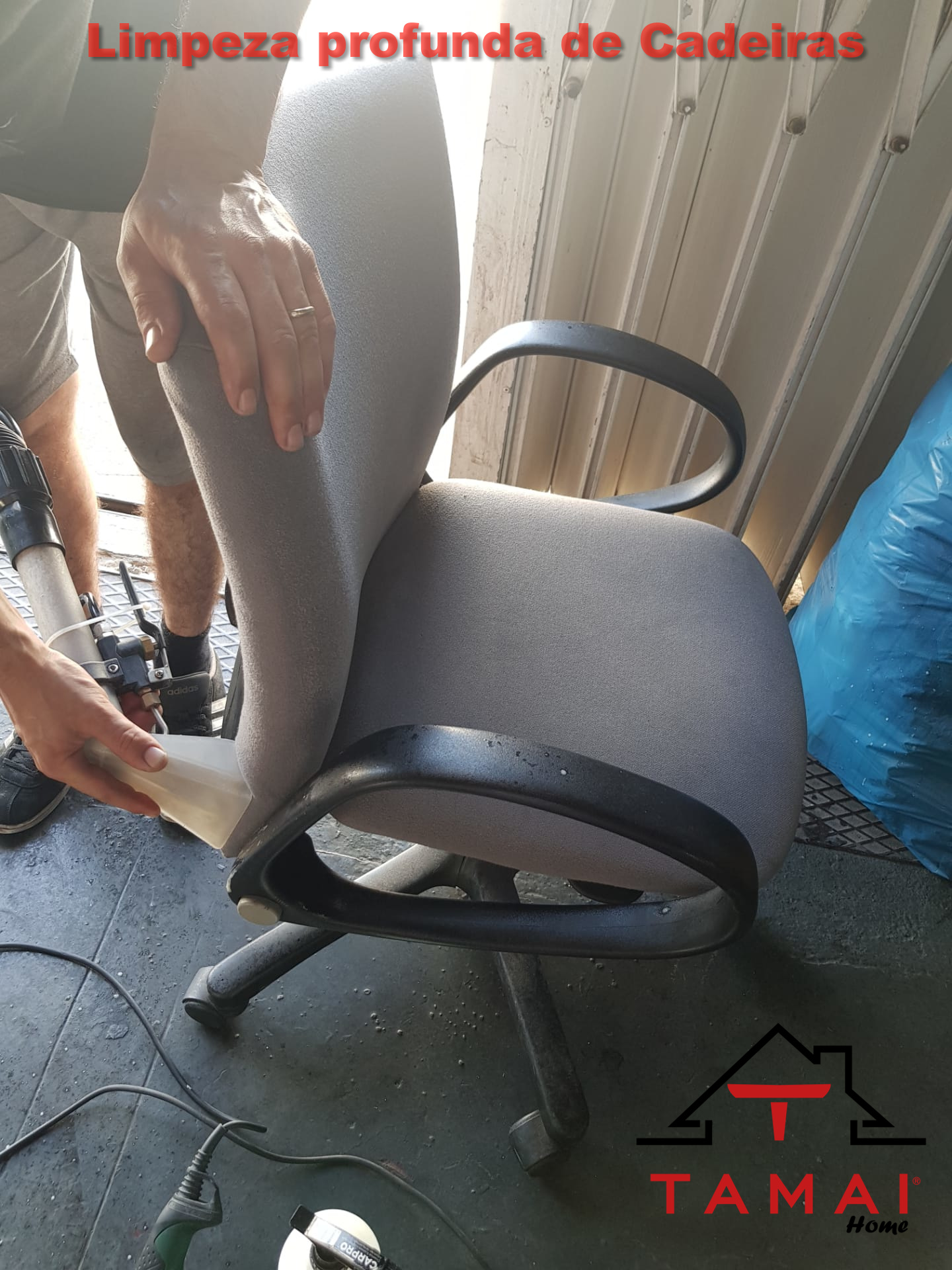 Limpeza de cadeiras