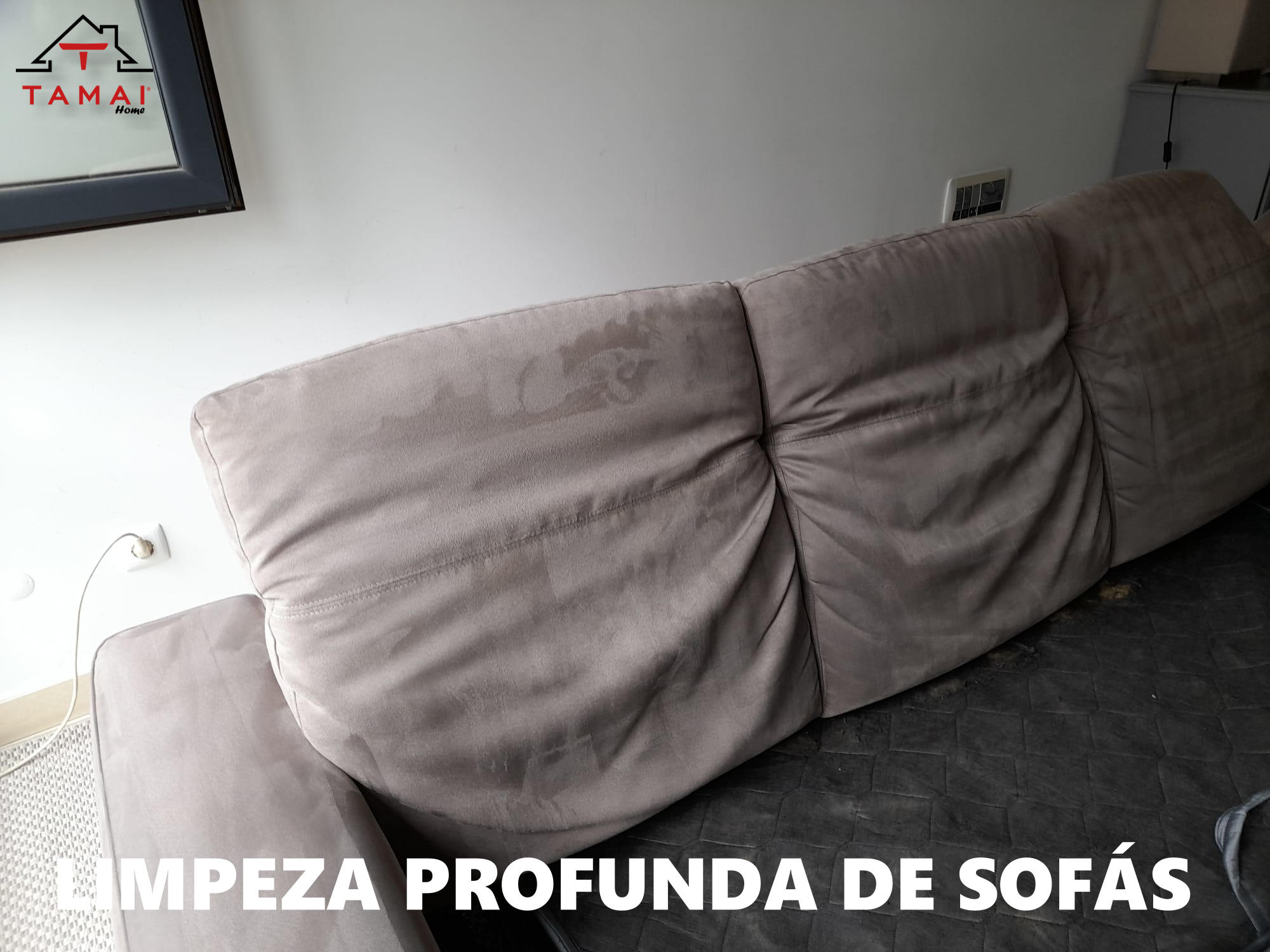 Limpeza profunda de Sofás