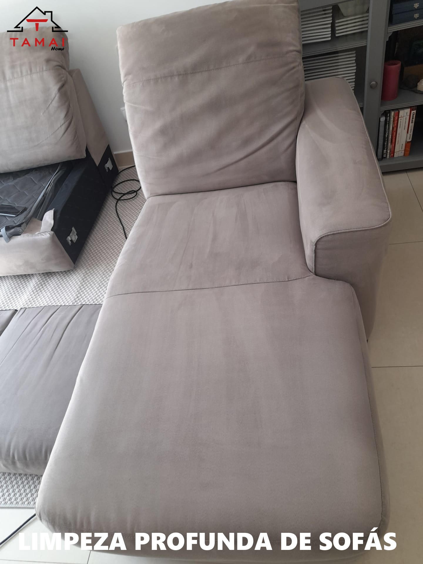 Limpeza profunda de Sofás