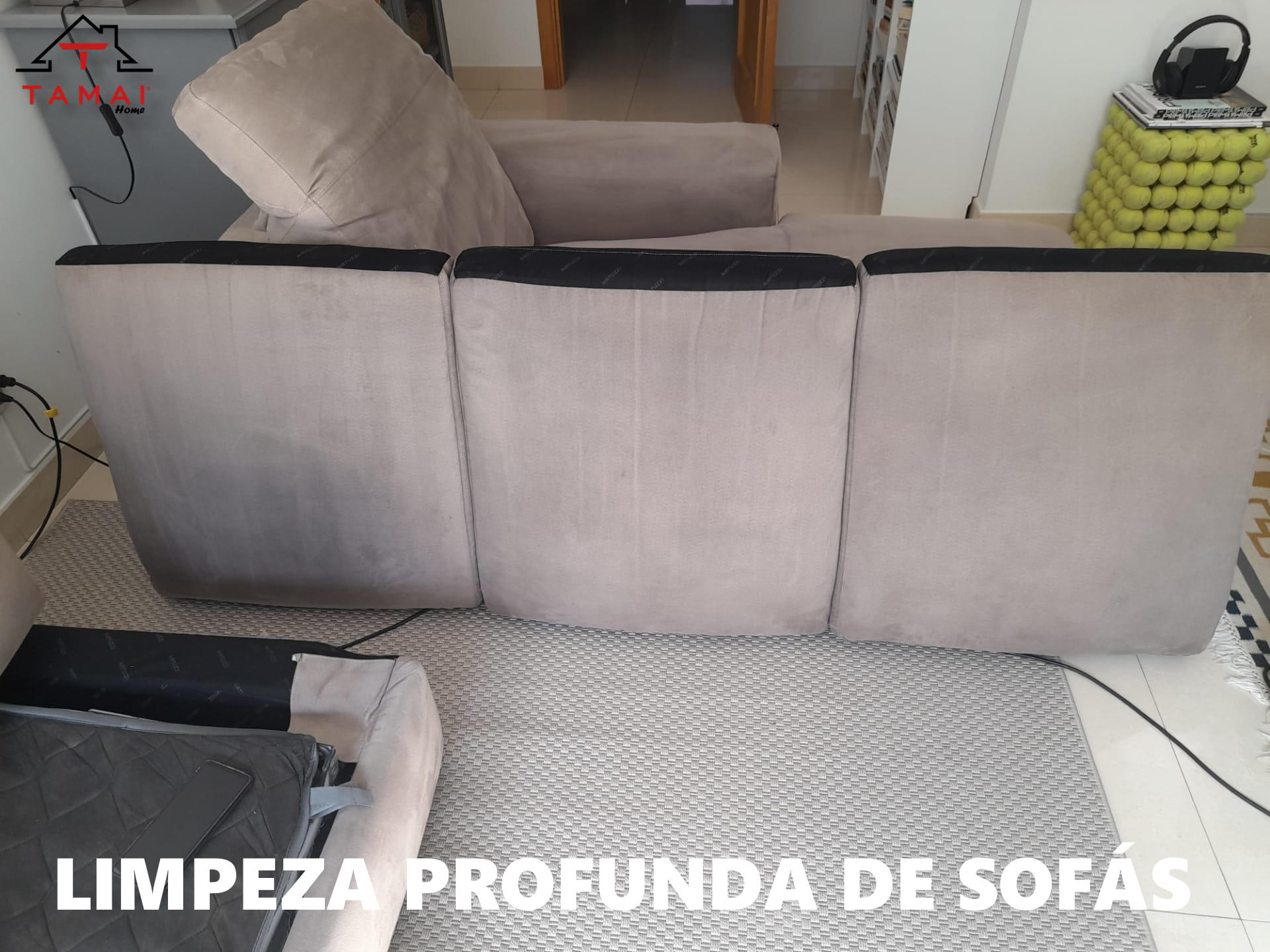 Limpeza profunda de Sofás