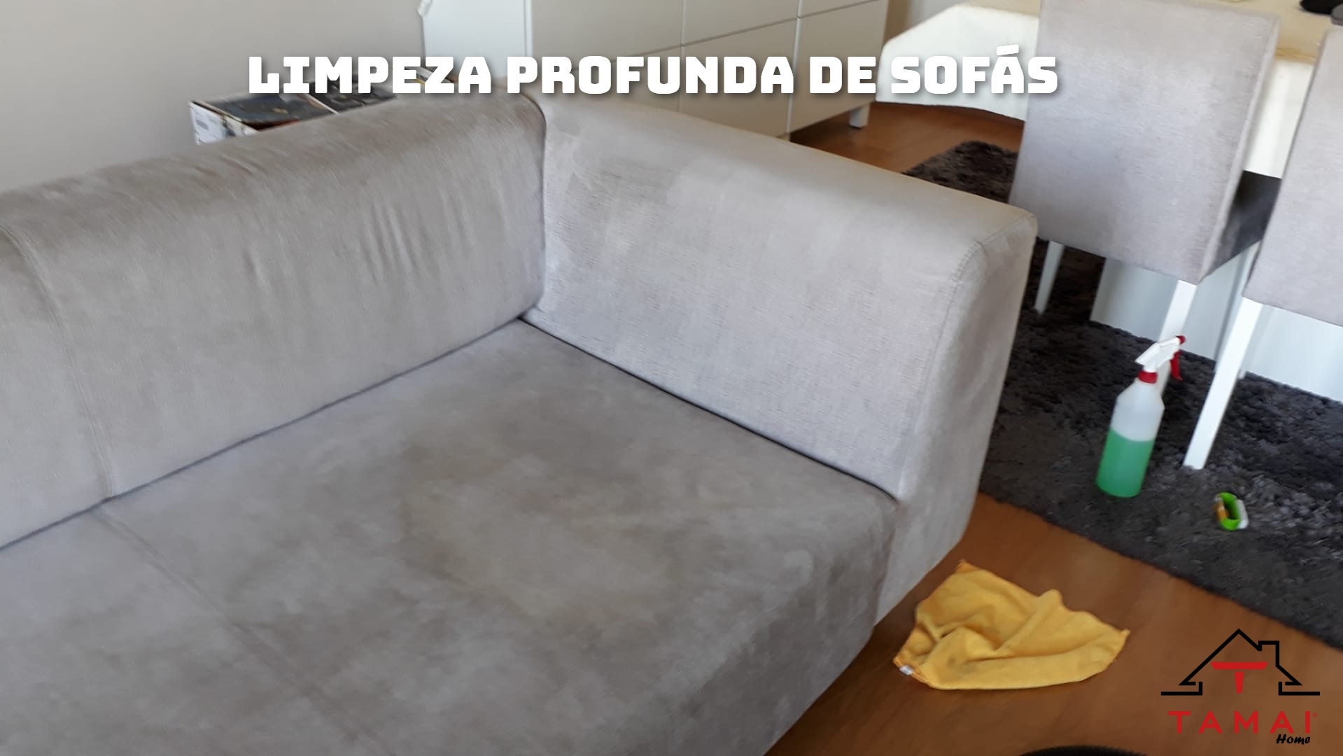 Limpeza profunda de Sofás