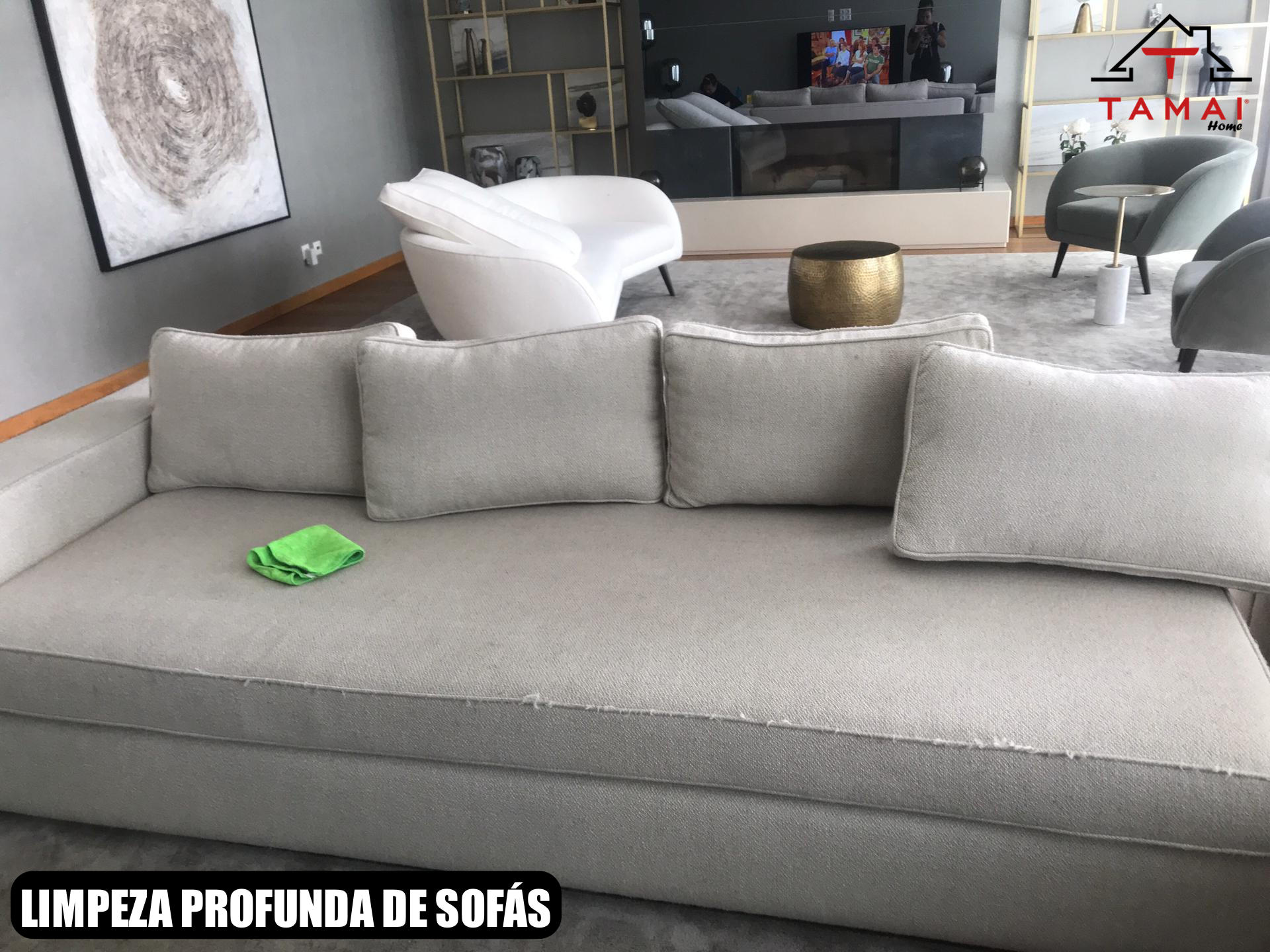 Limpeza de Sofás
