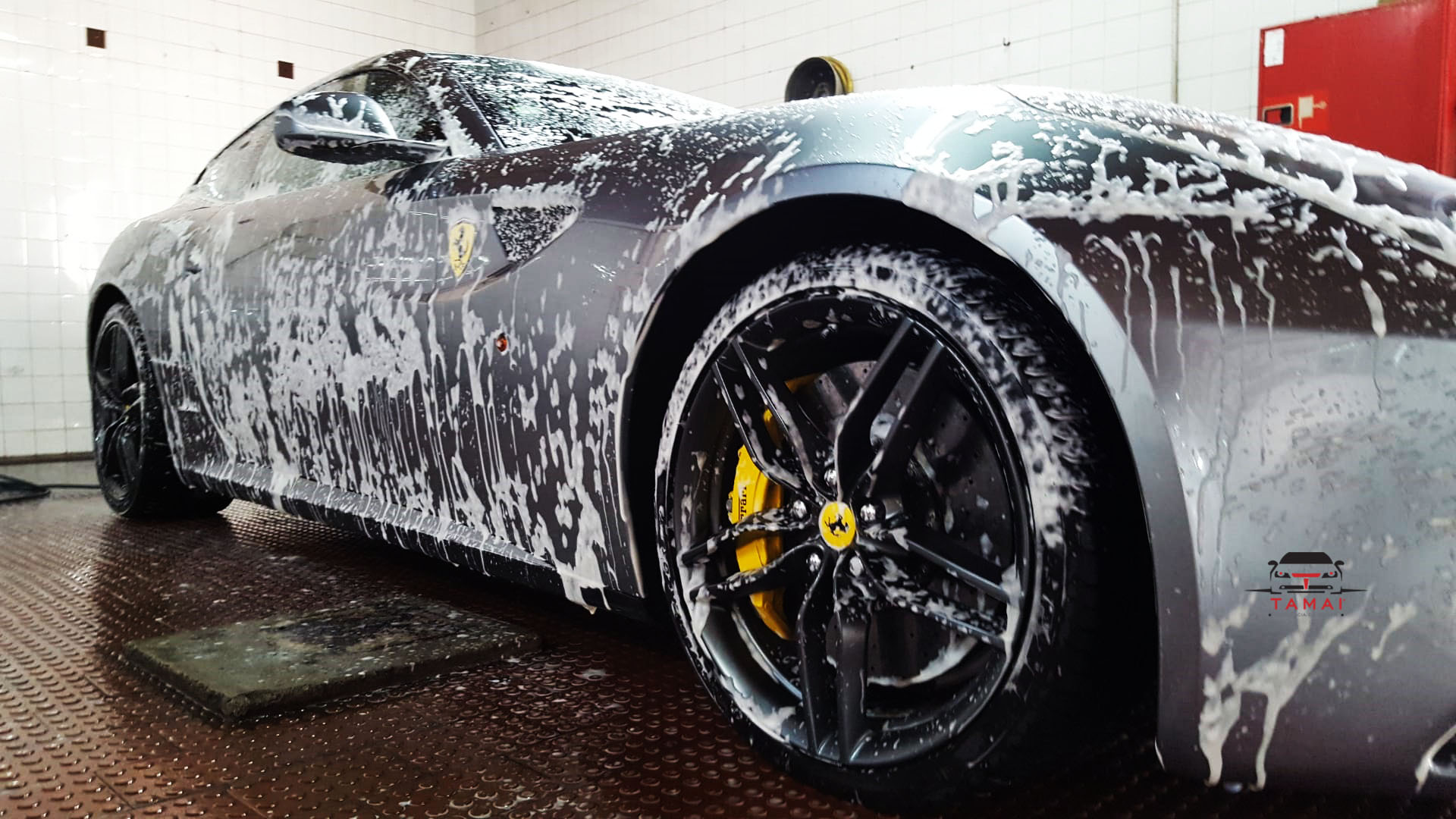 lavagem de carros Ferrari