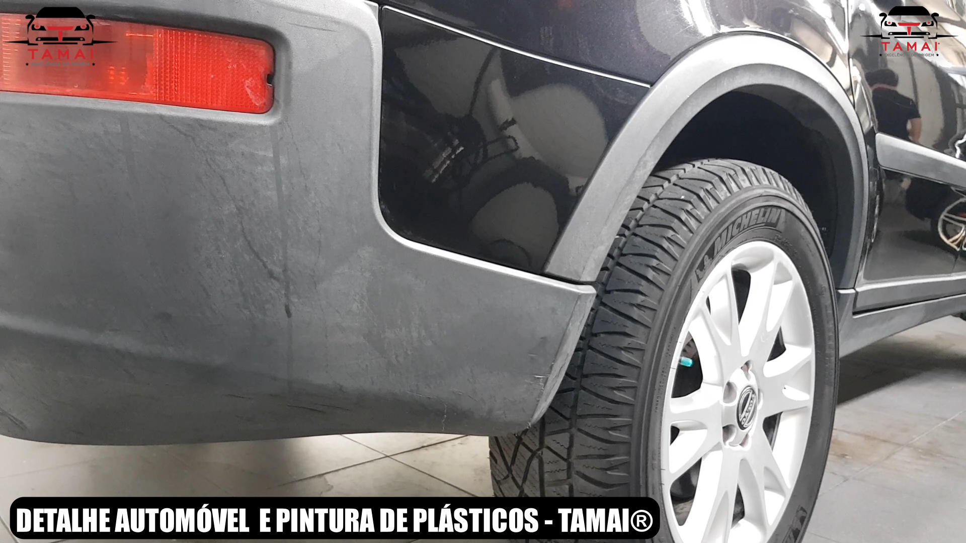 Detalhe automóvel e Pintura de plásticos