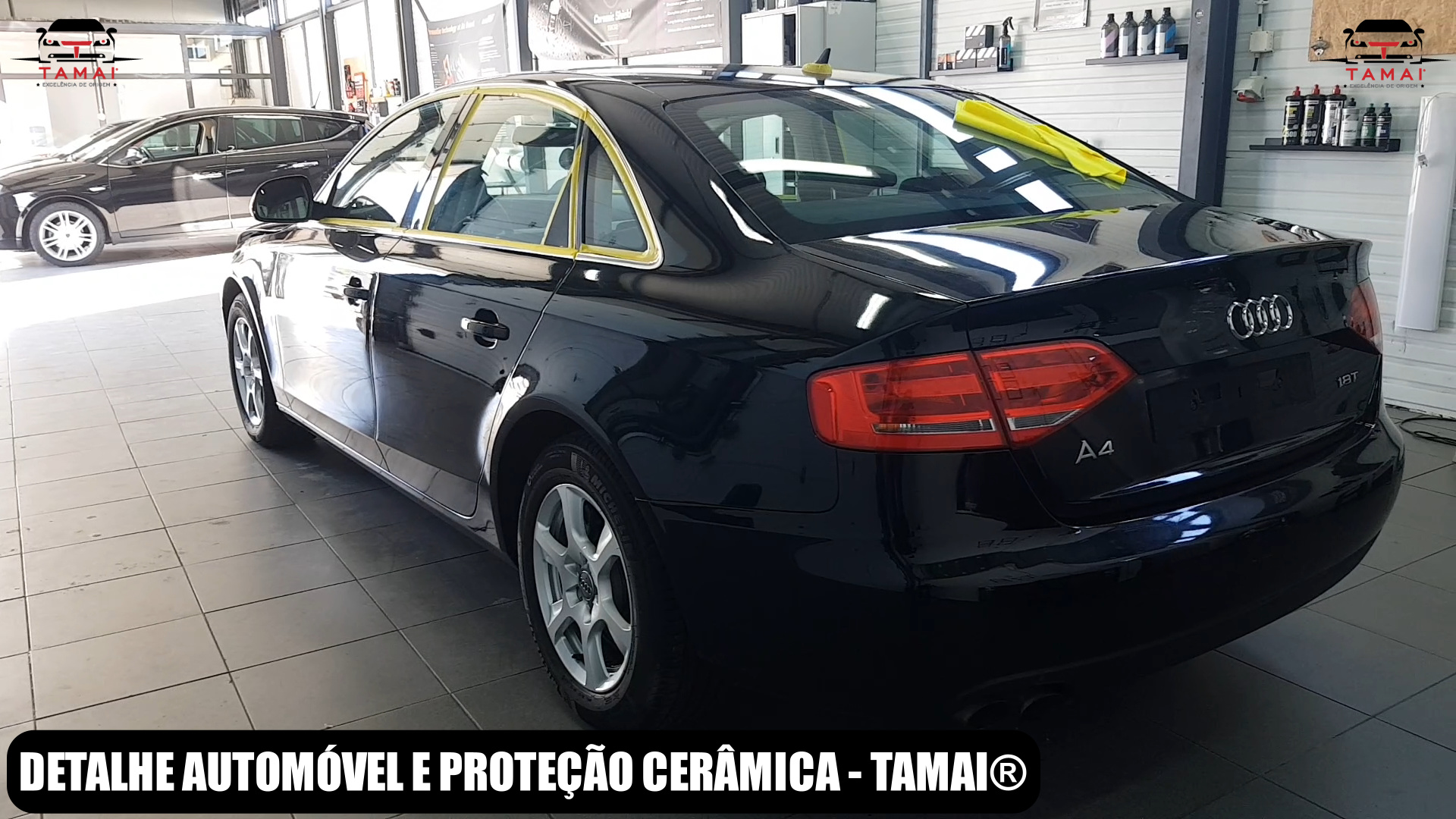 Detalhe automóvel e Proteção Cerâmica