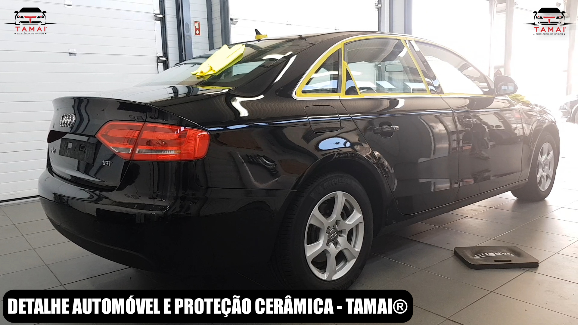 Detalhe automóvel e Proteção Cerâmica