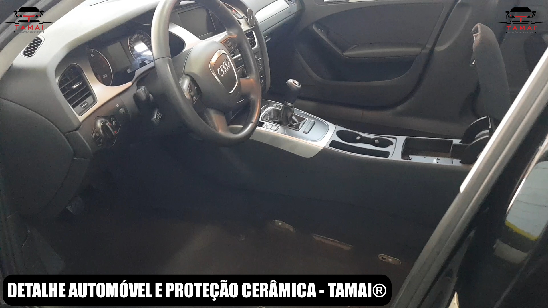 Detalhe automóvel e Proteção Cerâmica