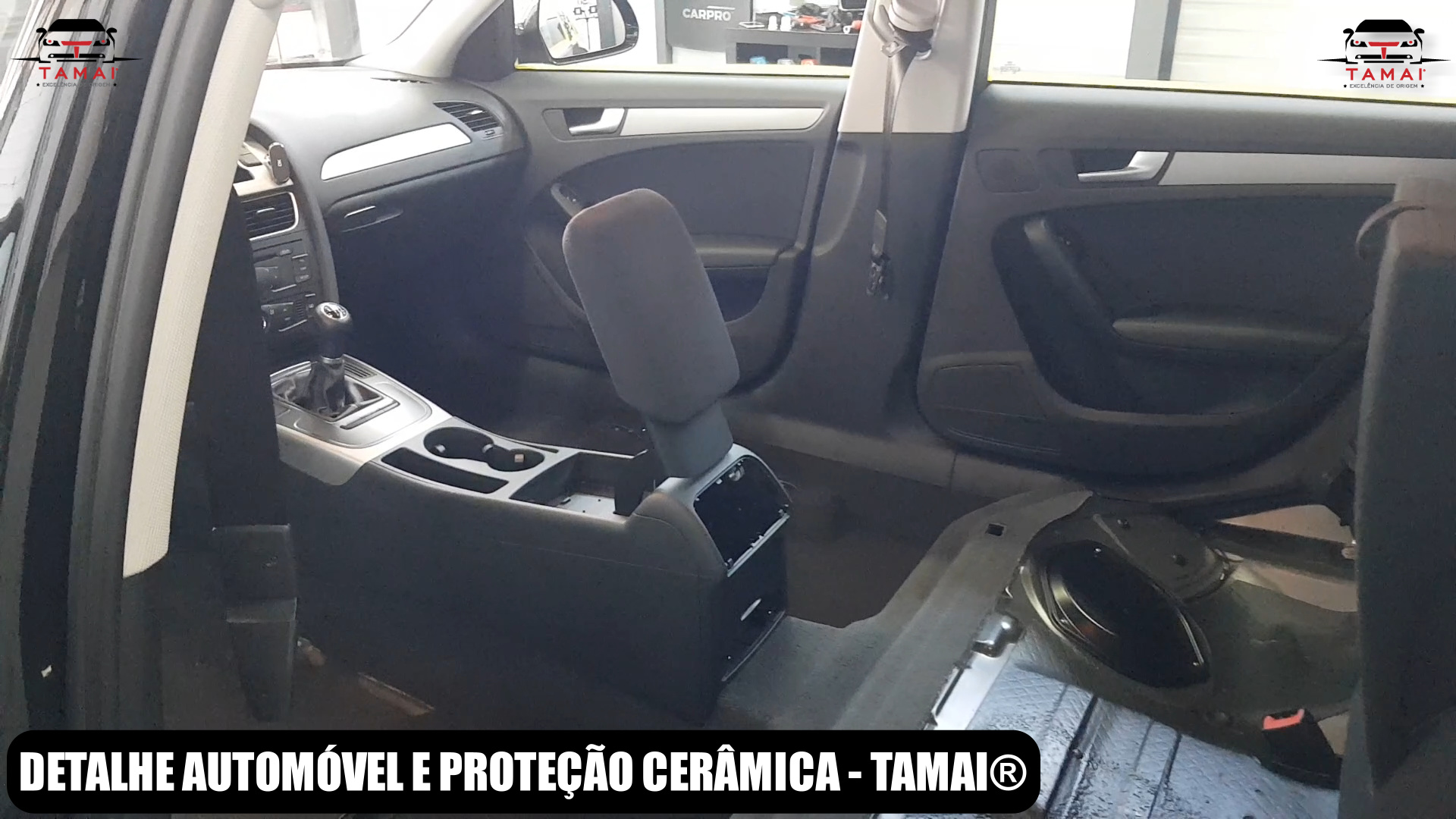 Detalhe automóvel e Proteção Cerâmica