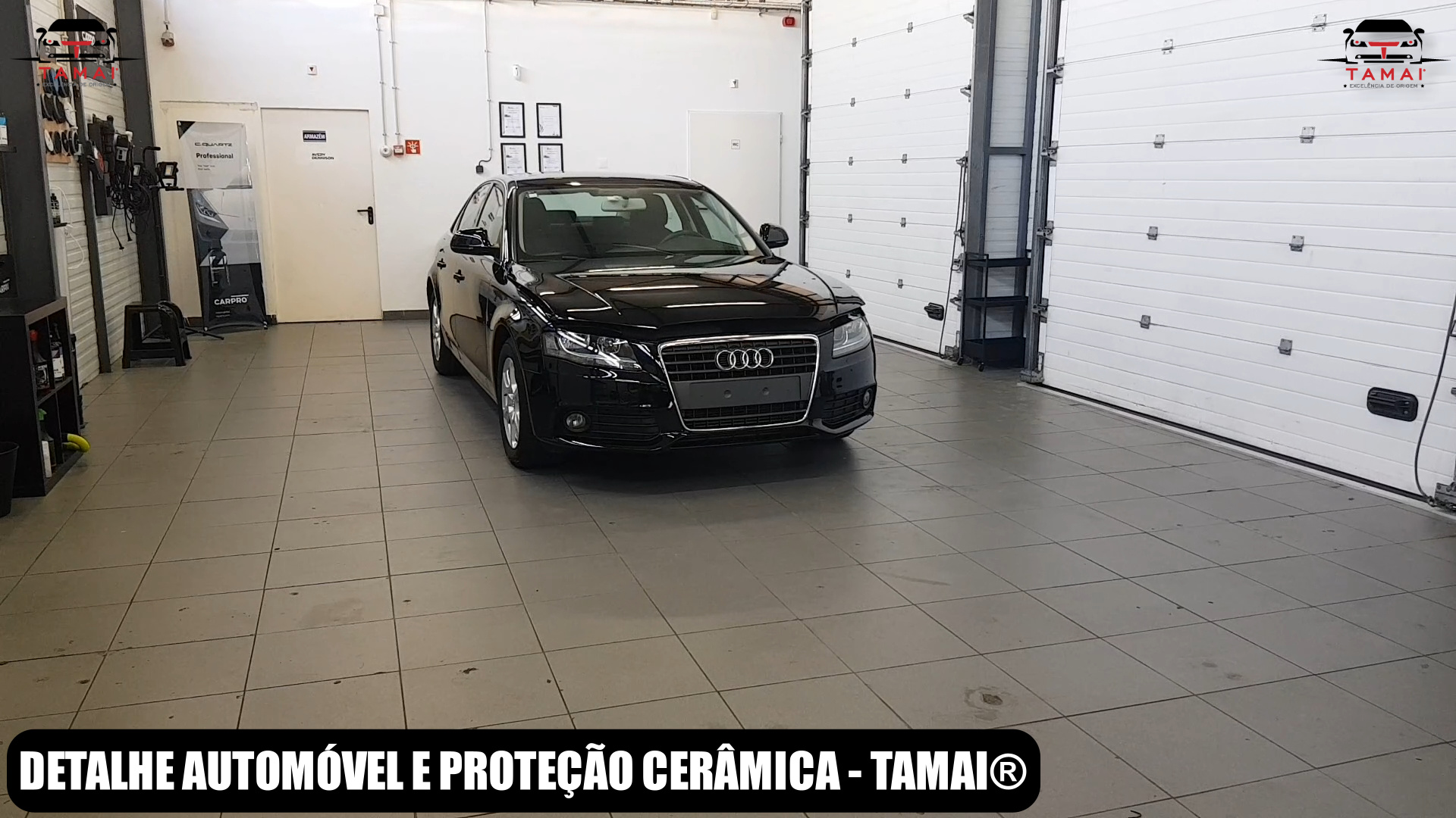 Detalhe automóvel e Proteção Cerâmica