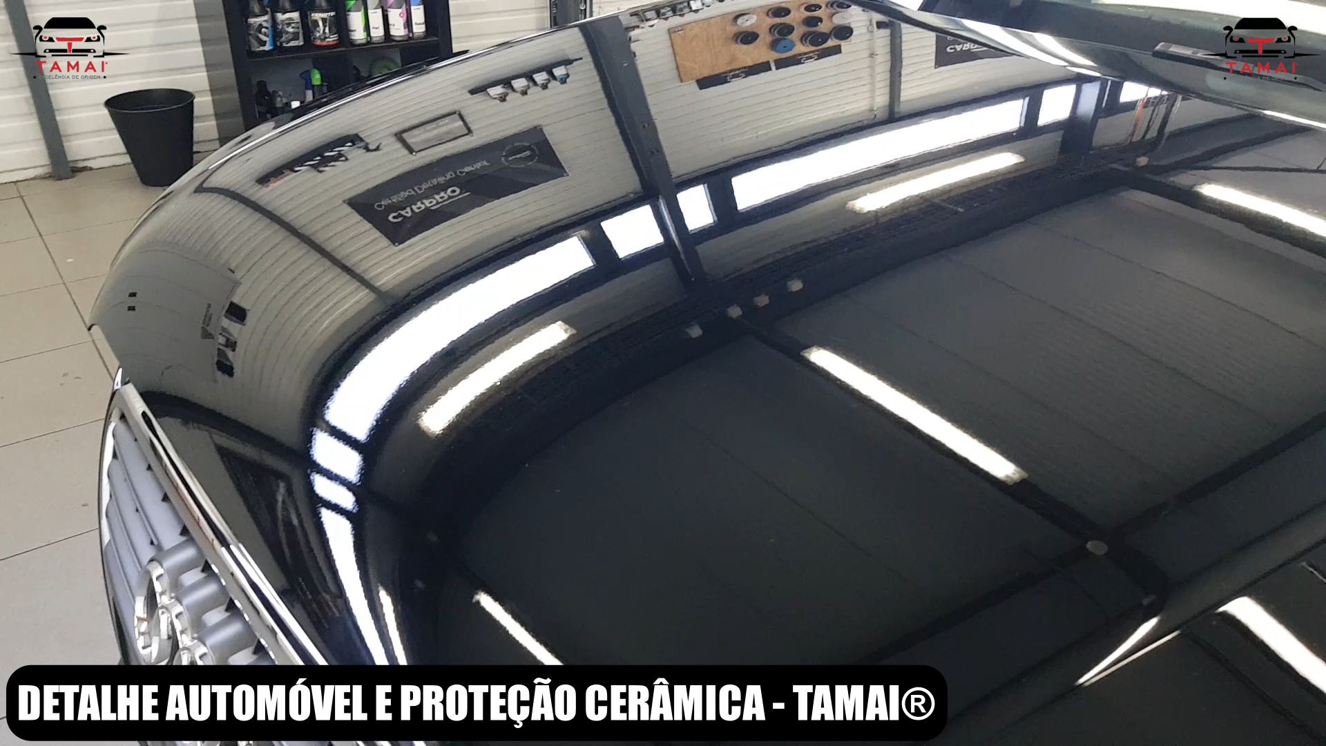 Detalhe automóvel e Proteção Cerâmica