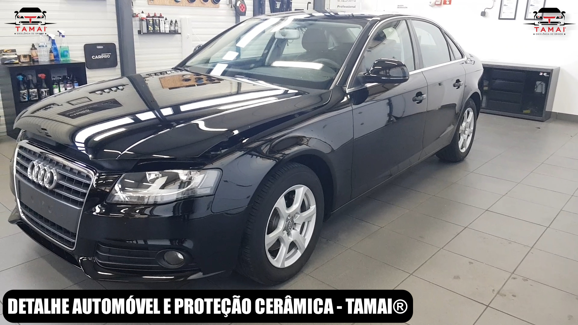 Detalhe automóvel e Proteção Cerâmica