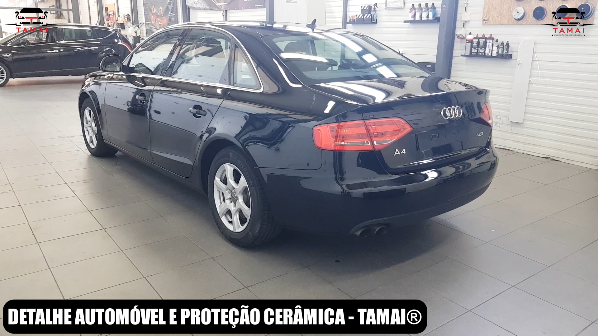 Detalhe automóvel e Proteção Cerâmica