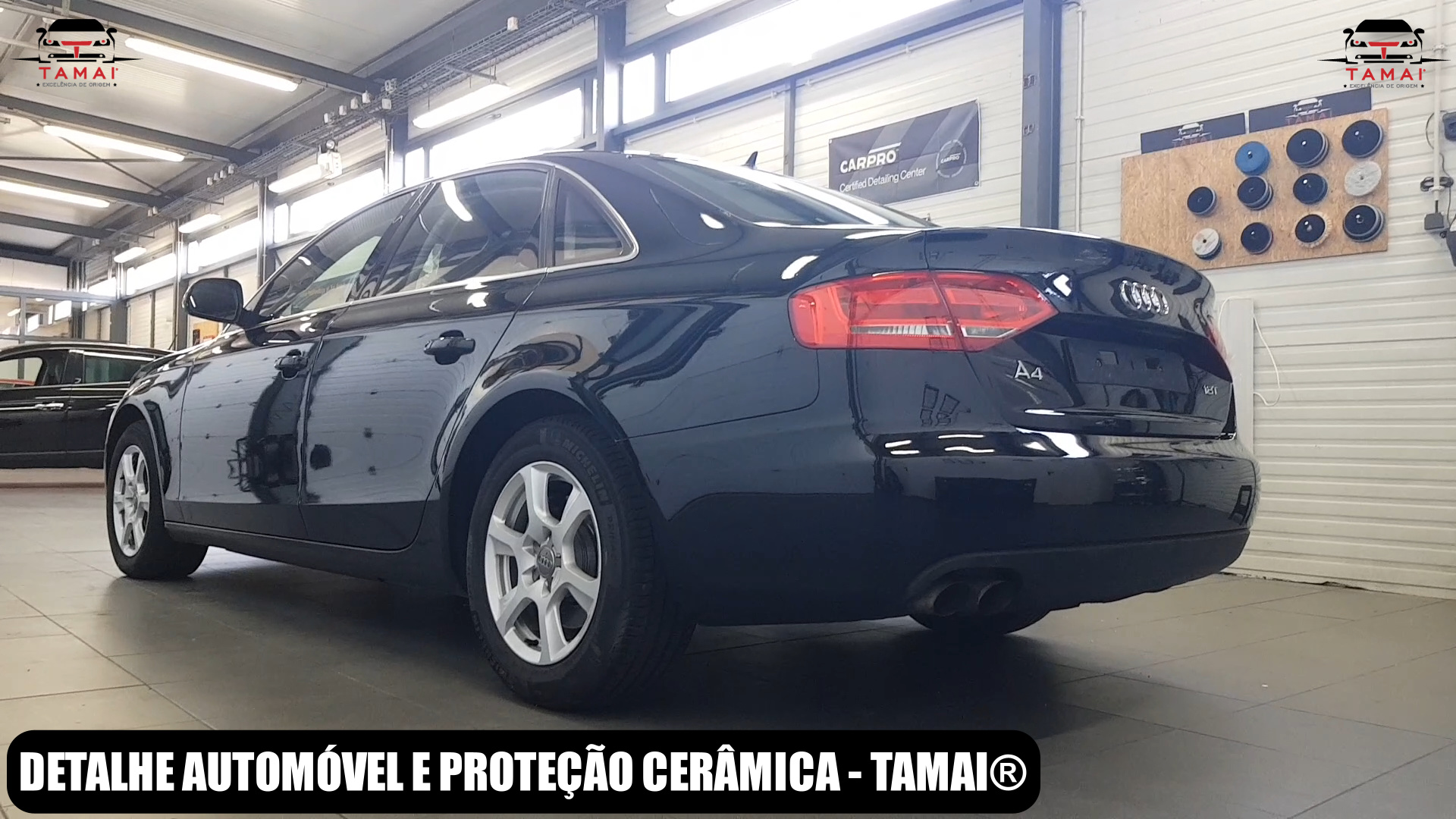 Detalhe automóvel e Proteção Cerâmica