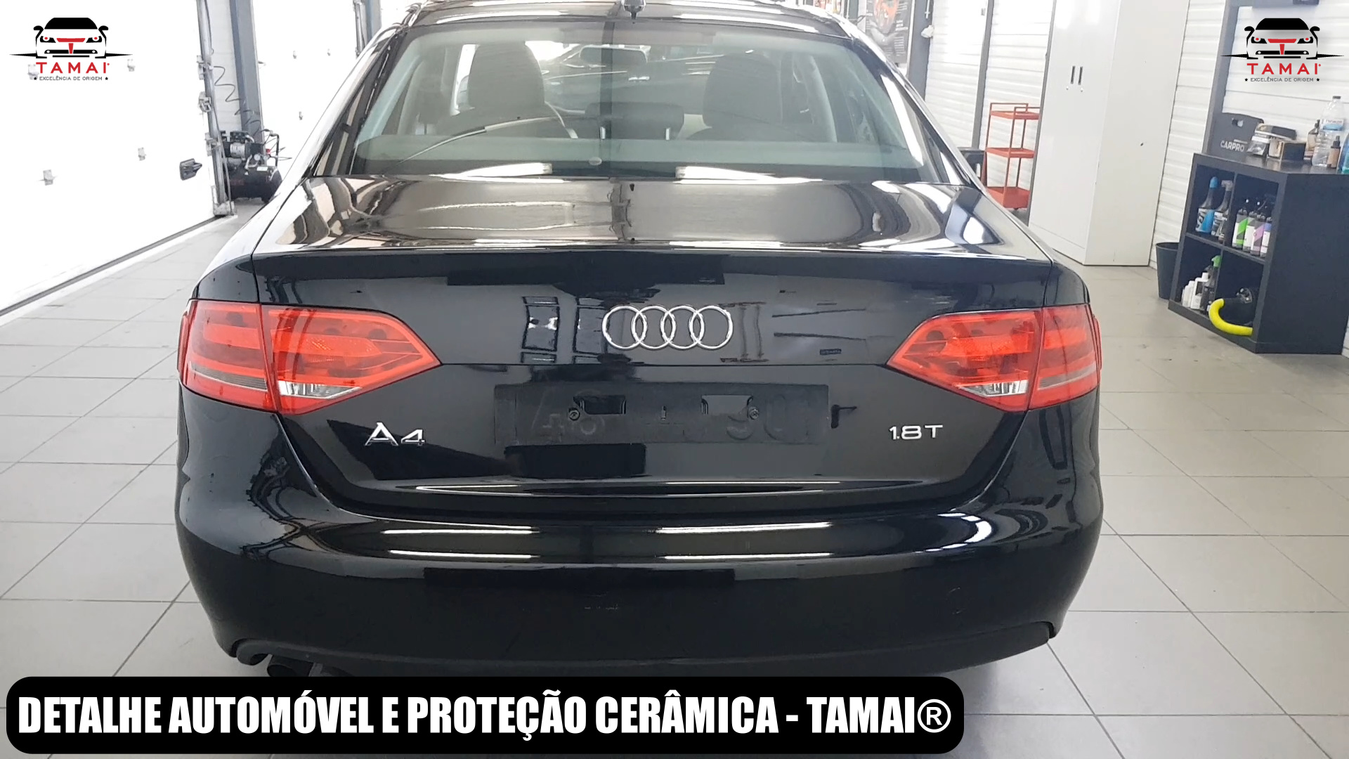 Detalhe automóvel e Proteção Cerâmica